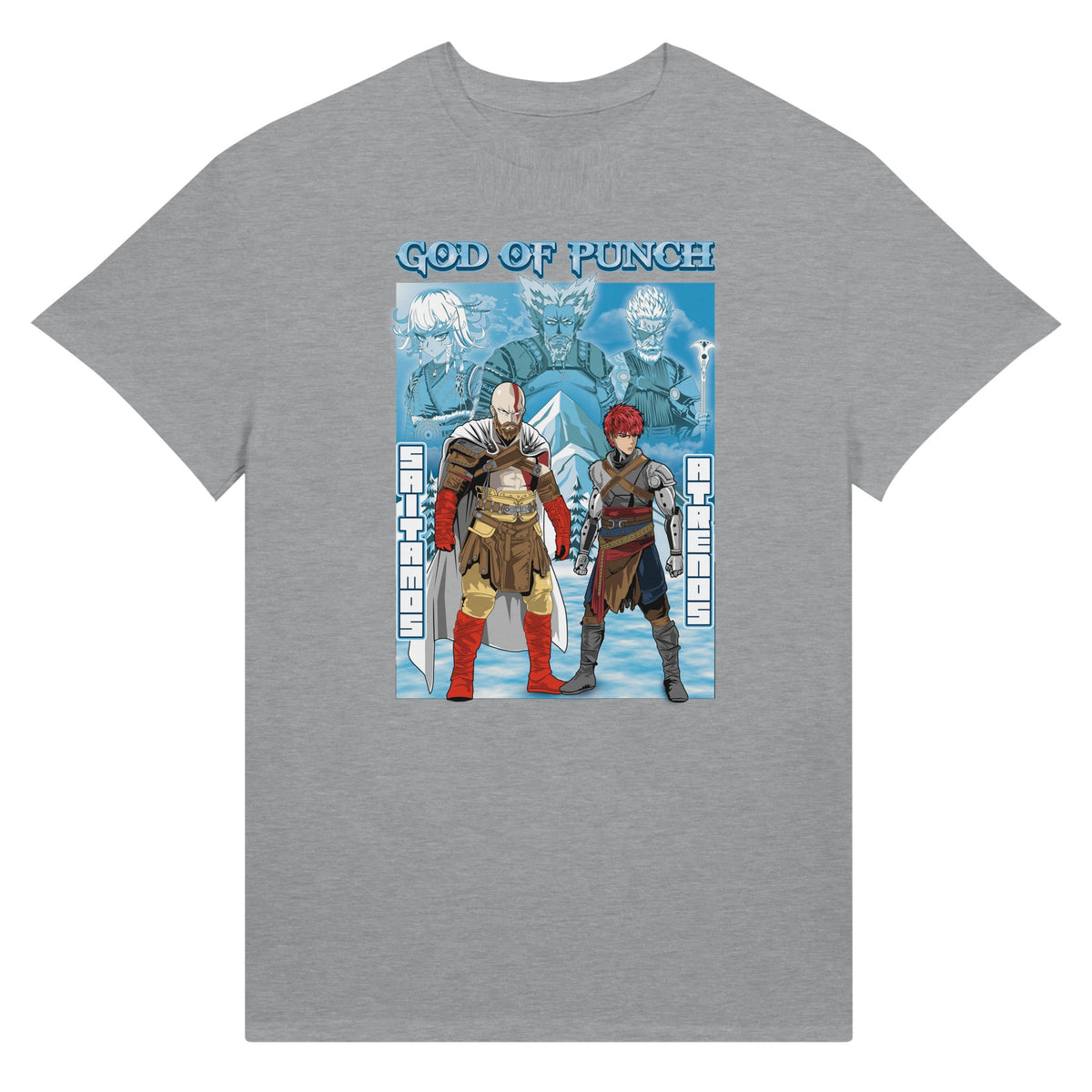 God of War Ragnarök (One-Punch Man) - Ultra Cotton T-shirt | UnrealGeeks - UnrealGeeks