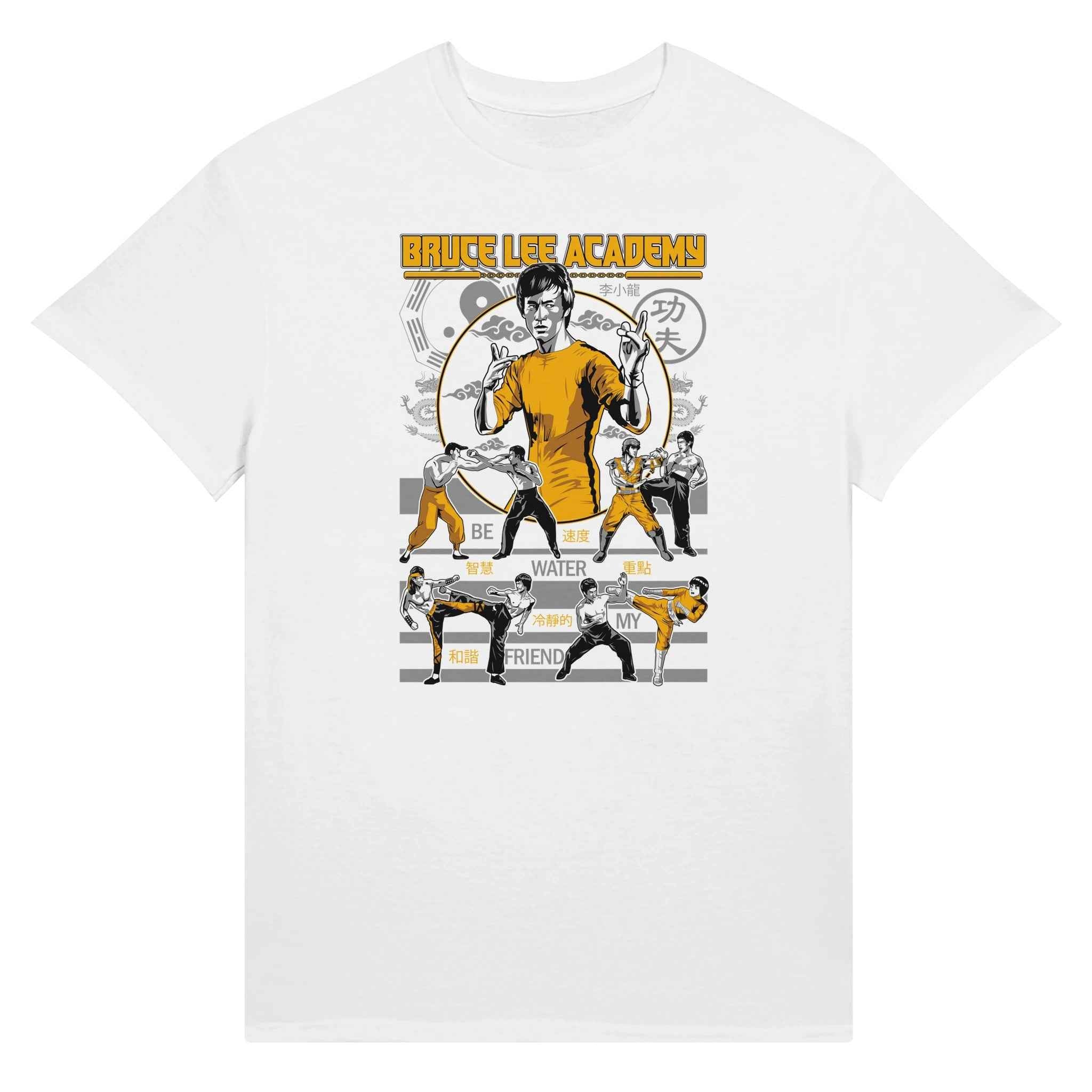 Bruce Lee's Academy Ultra Cotton T-shirt | UnrealGeeks