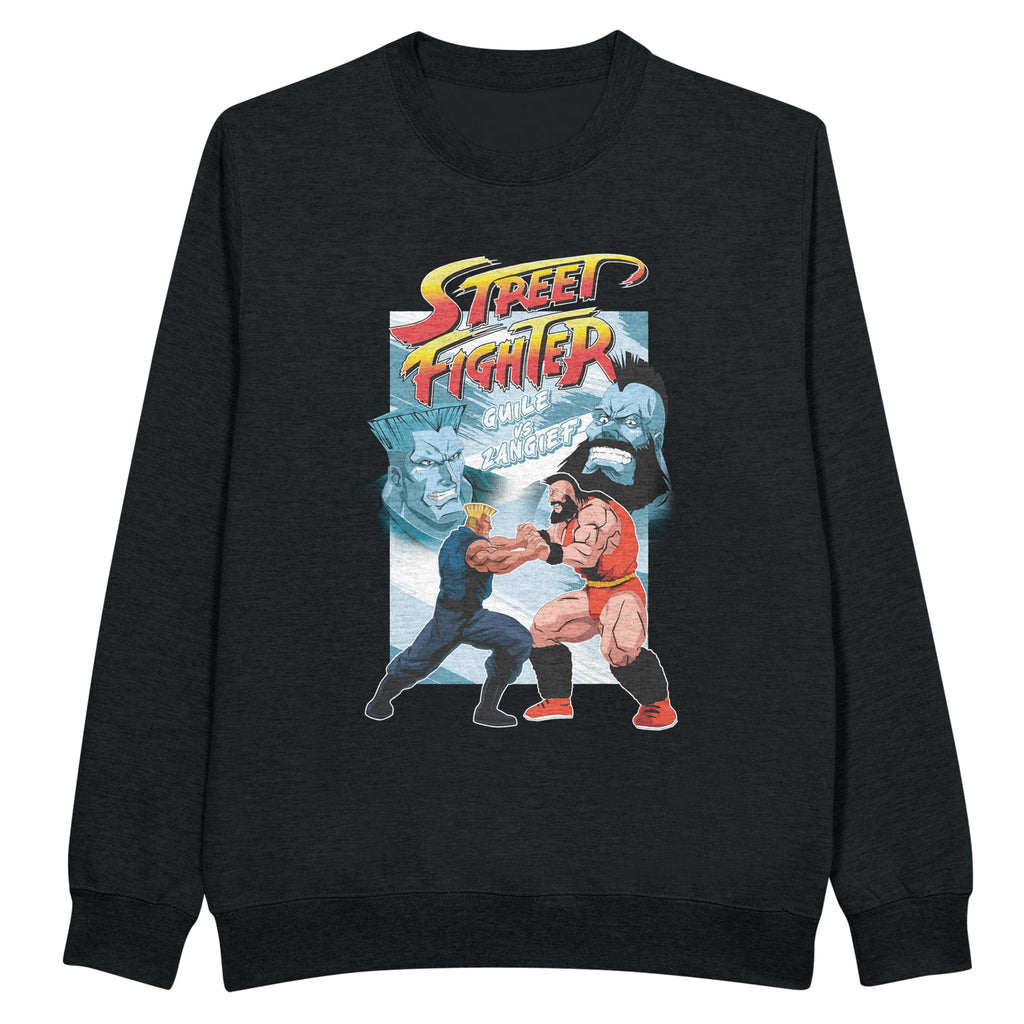 Street Fighter sweatshirt black