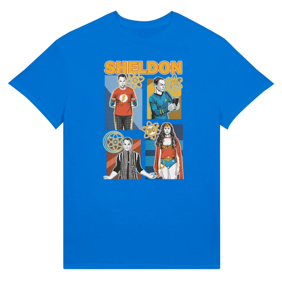 Blue T-shirt Sheldon Cooper The Big Bang Theory