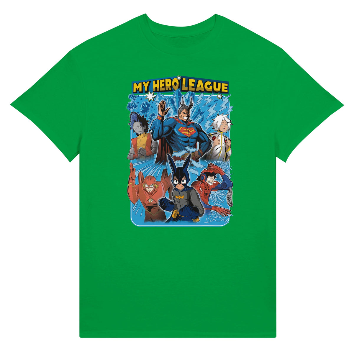 My Hero Academy Anime T-shirt green
