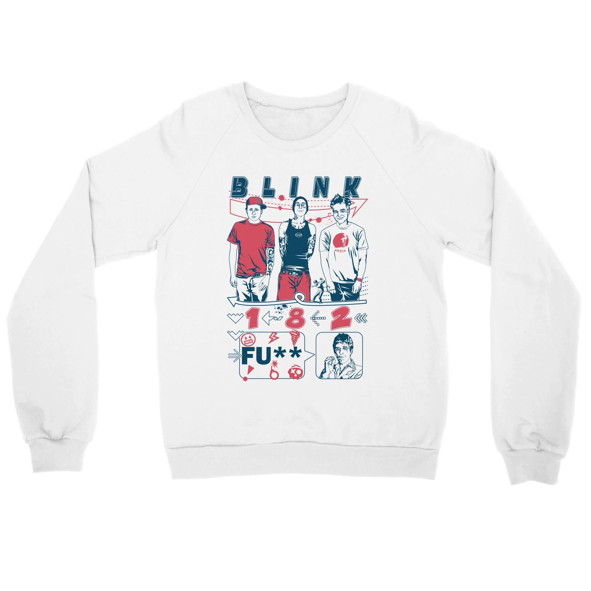 Blink182 - Premium Sweatshirt | UnrealGeeks - UnrealGeeks