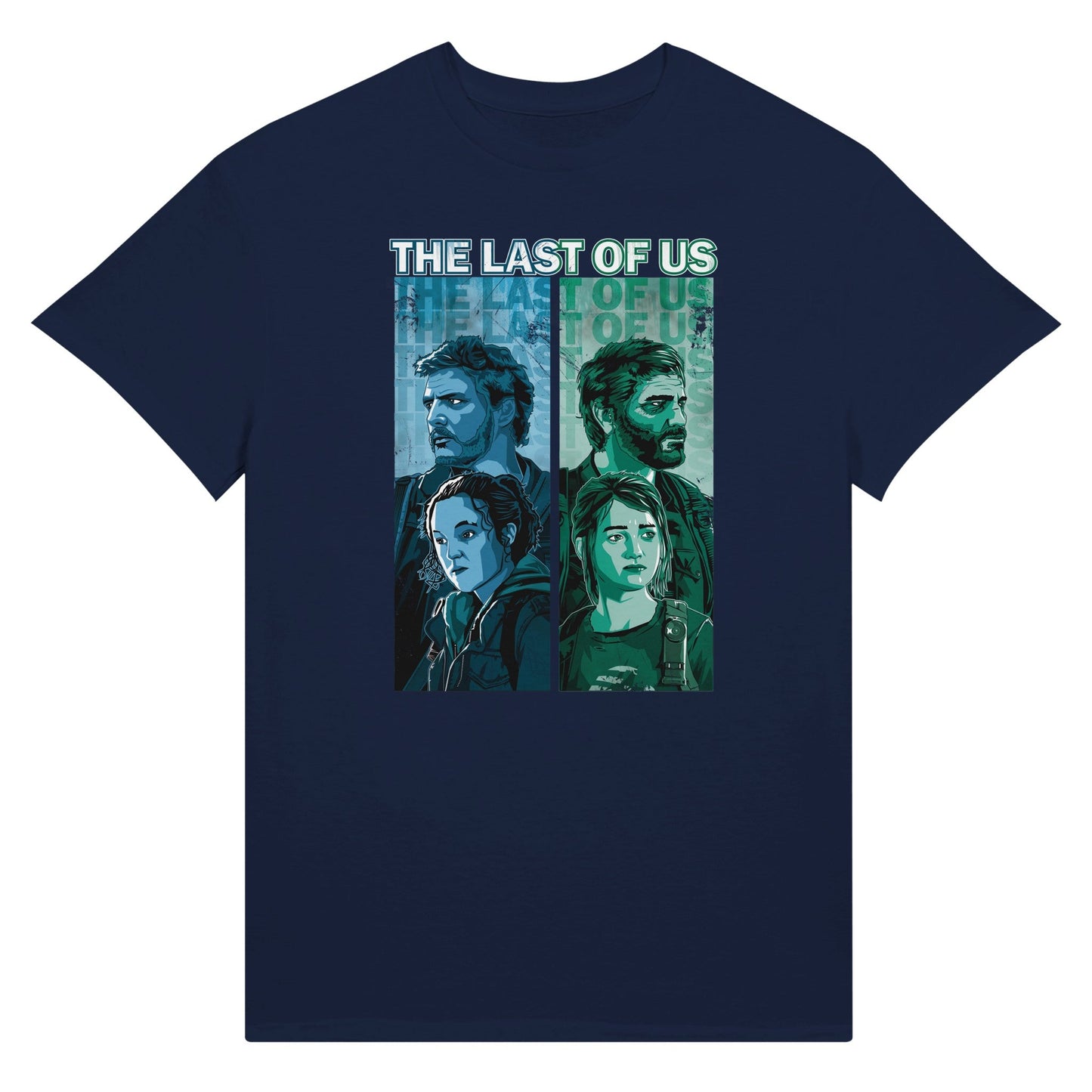 The last of us navy blue t-shirt