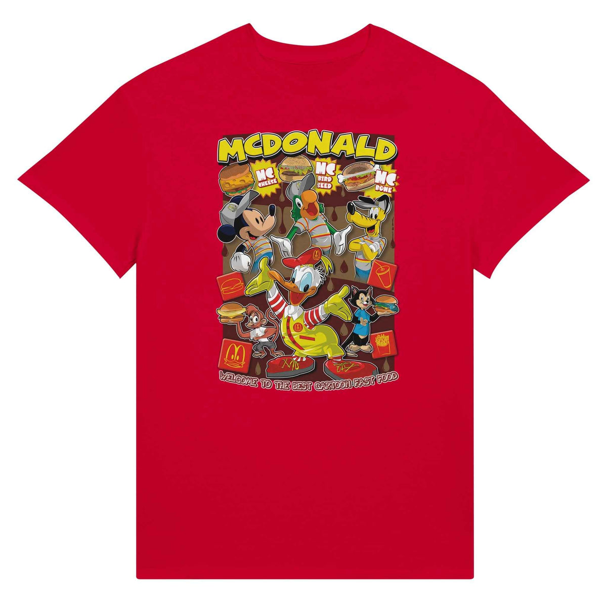 McDonald Duck - Ultra Cotton T-shirt | UnrealGeeks