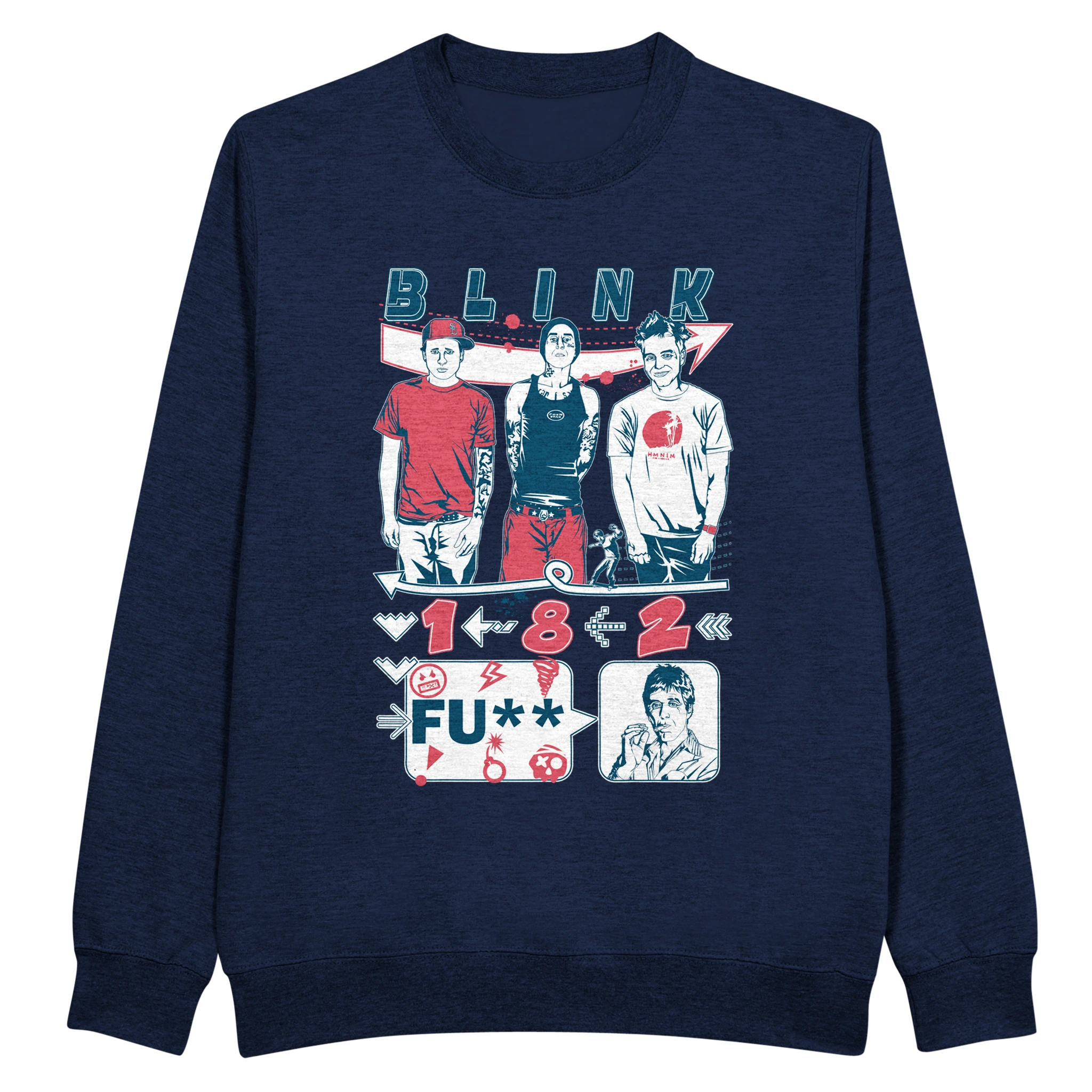 Blink182 - Premium Sweatshirt | UnrealGeeks - UnrealGeeks