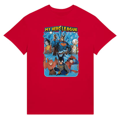 My Hero Academy Anime T-shirt red