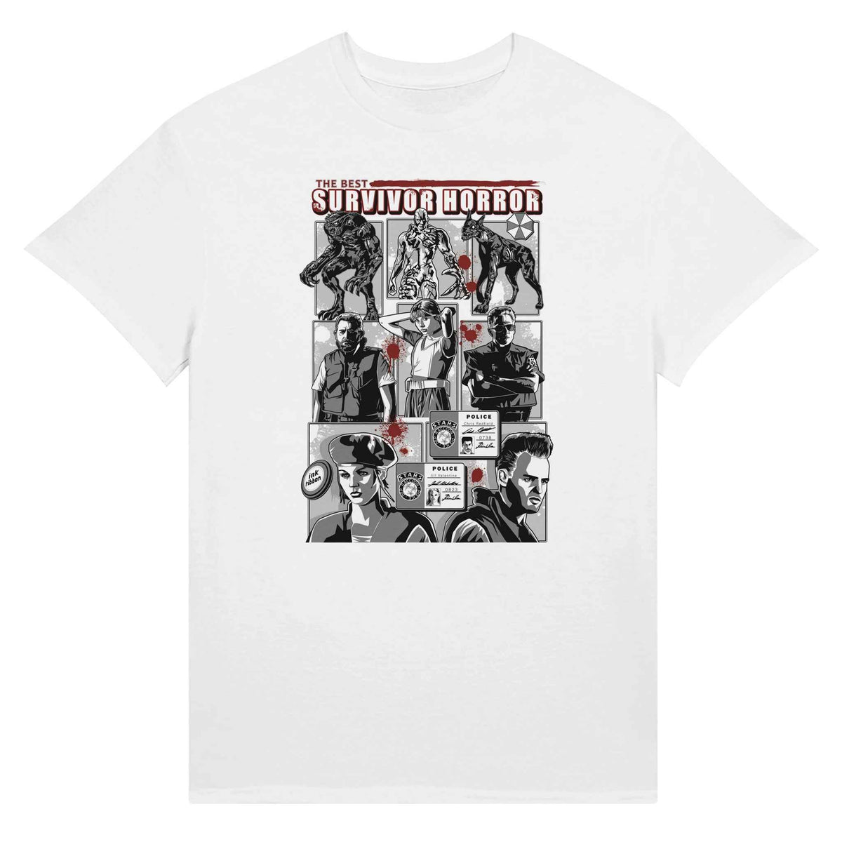 Resident Evil 1 - Ultra Cotton Unisex T-shirt | UnrealGeeks