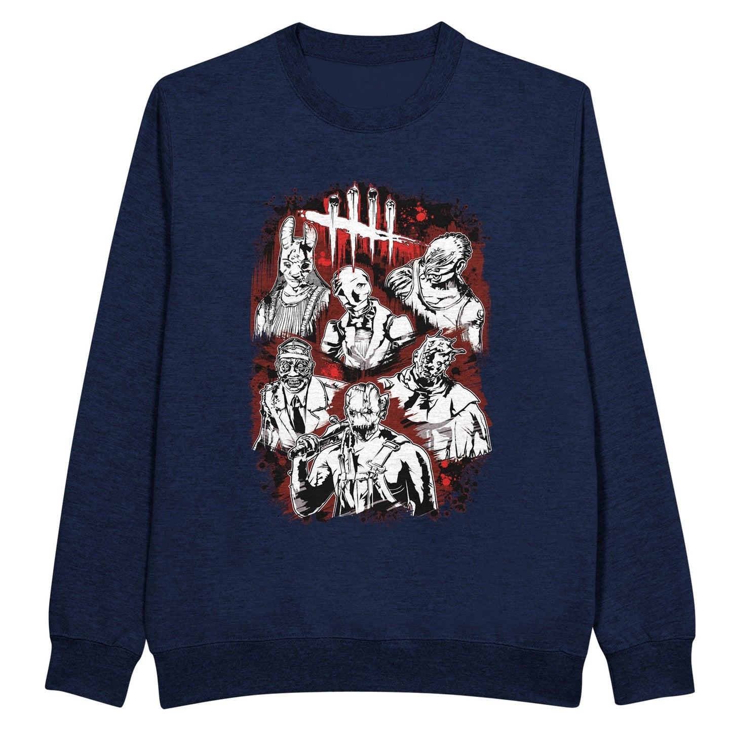 Dead by DayLight navy blue sweatshirt