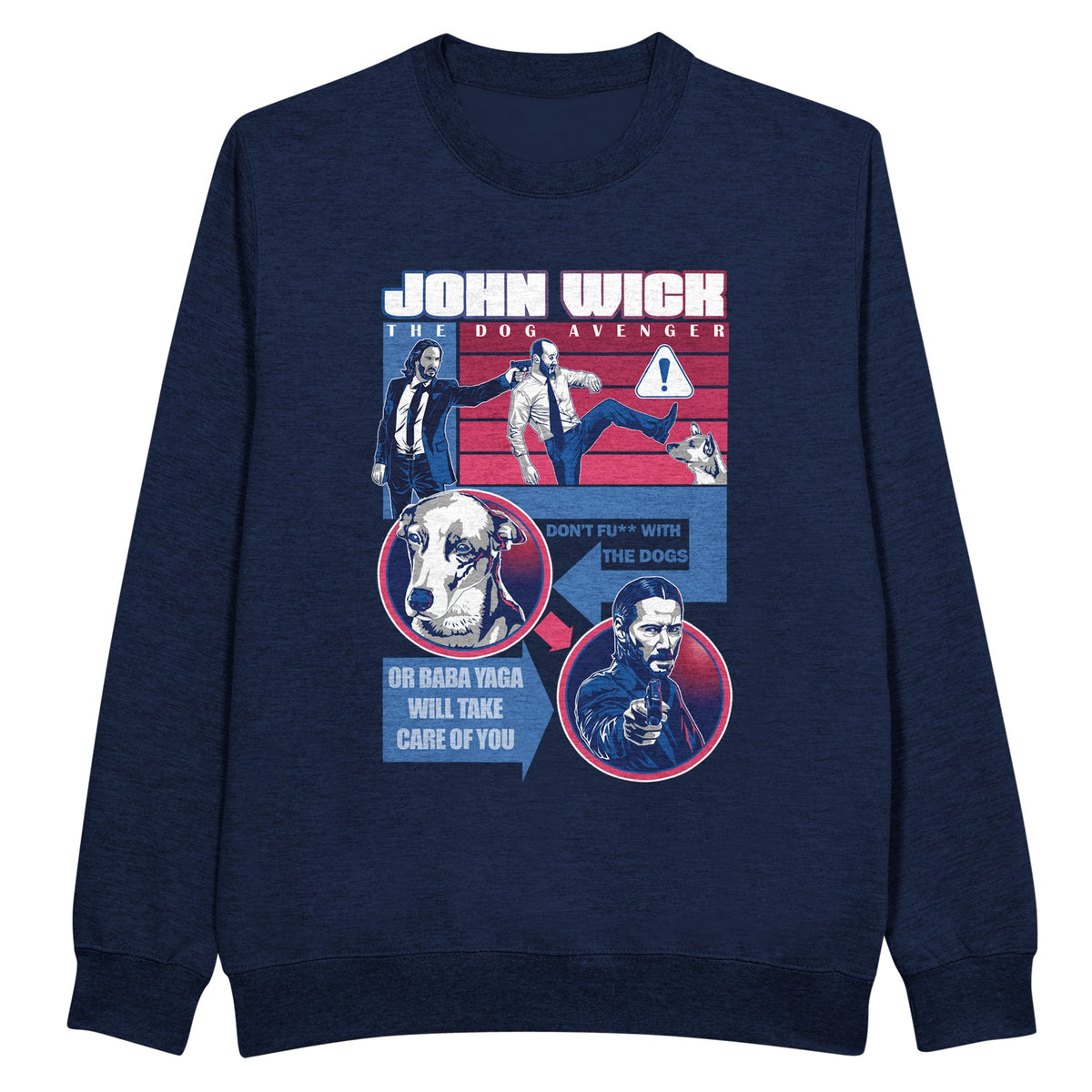 John Wick - Premium Sweatshirt | UnrealGeeks - UnrealGeeks