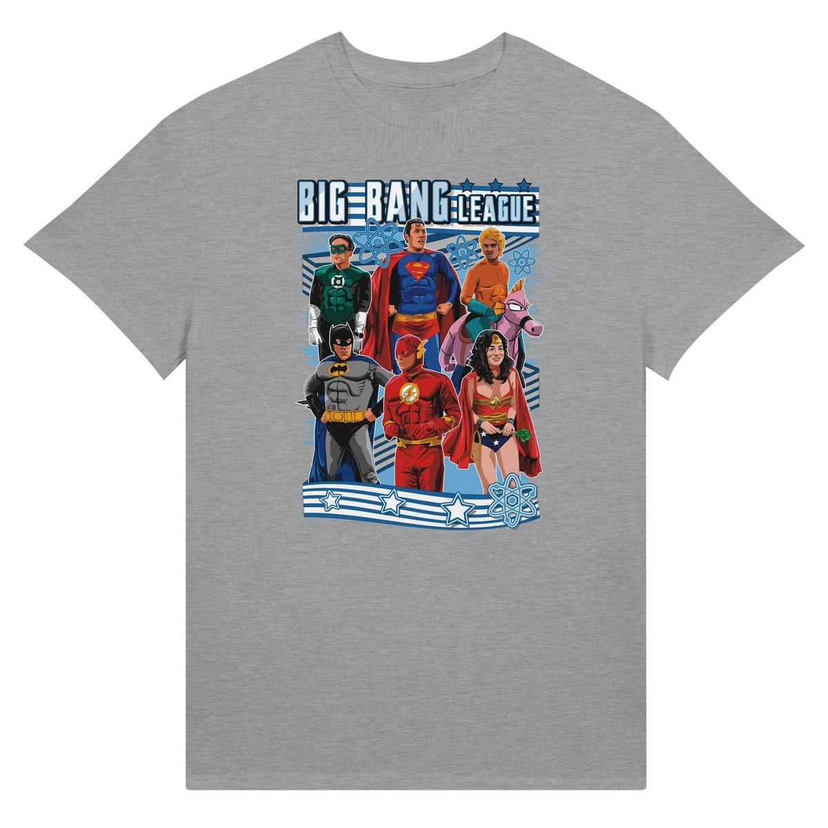 The Big Bang League of Justice - Ultra Cotton T-shirt | UnrealGeeks