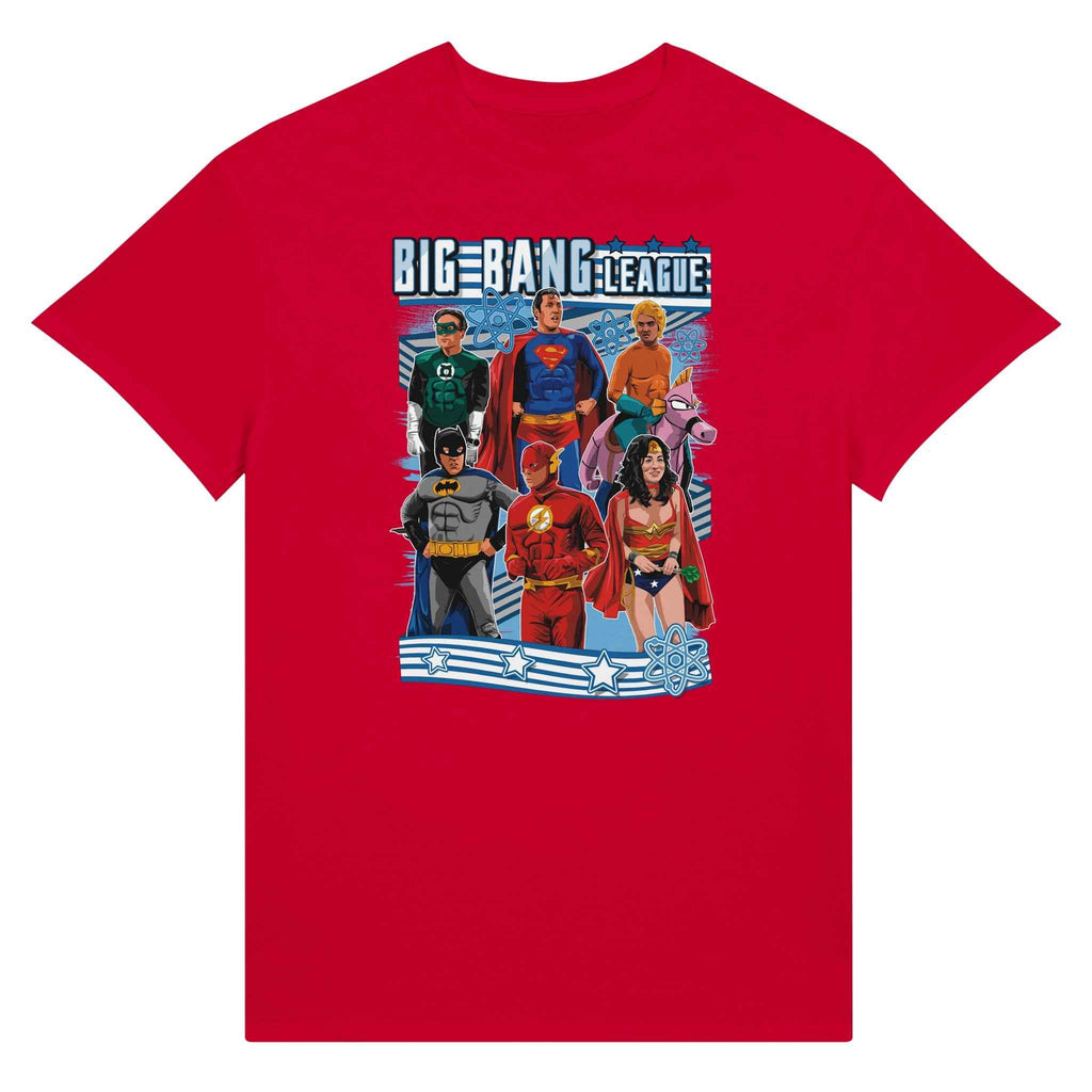 The Big Bang League of Justice - Ultra Cotton T-shirt | UnrealGeeks