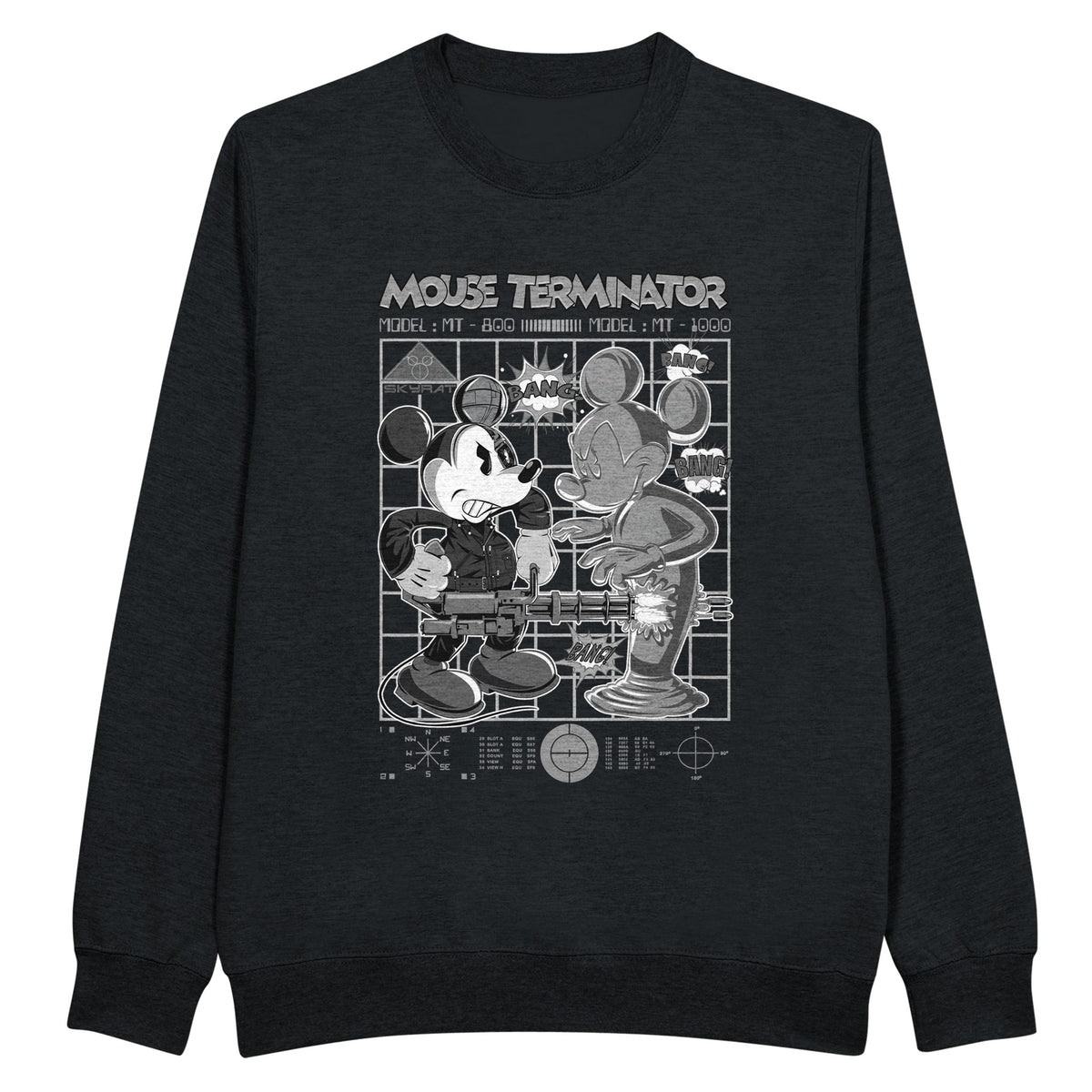 Terminator (Mickey) - Premium Sweatshirt | UnrealGeeks - UnrealGeeks