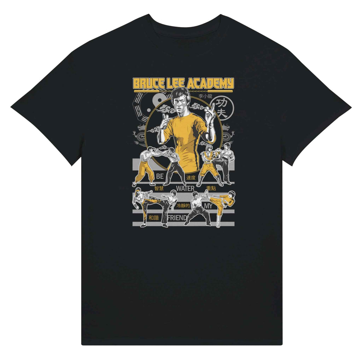 Bruce Lee's Academy Ultra Cotton T-shirt | UnrealGeeks