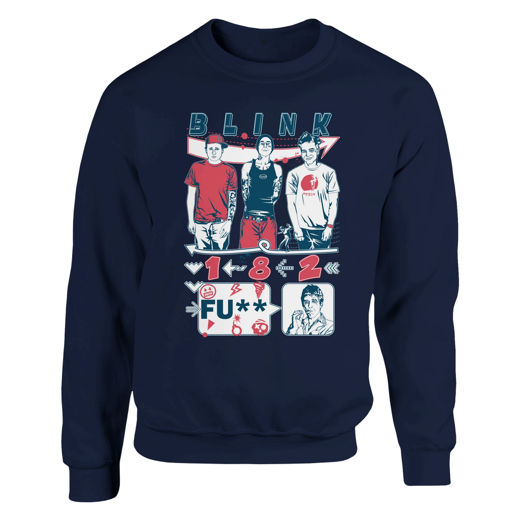 Blink182 - Premium Sweatshirt | UnrealGeeks - UnrealGeeks
