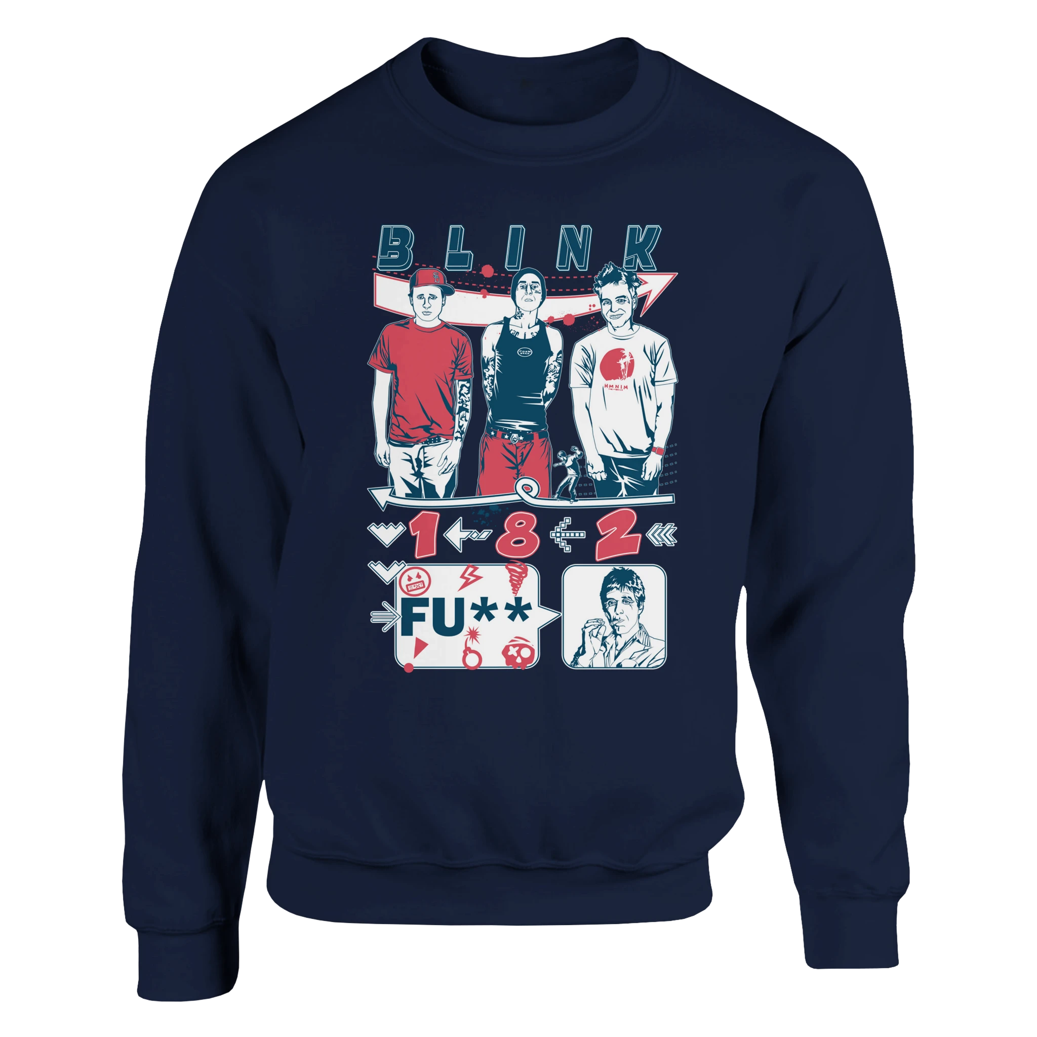 Blink182 - Premium Sweatshirt | UnrealGeeks - UnrealGeeks