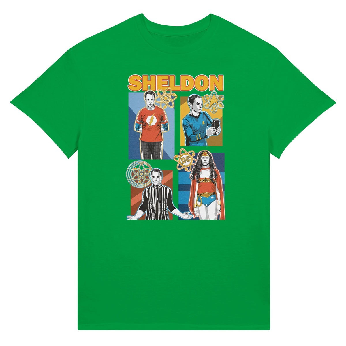 Green T-shirt Sheldon Cooper The Big Bang Theory