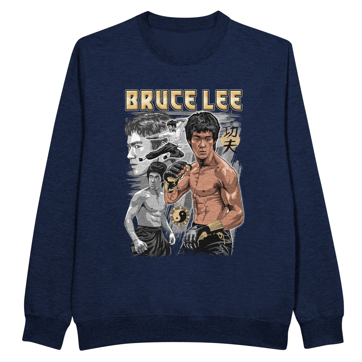 Bruce Lee- Premium Sweatshirt | UnrealGeeks - UnrealGeeks