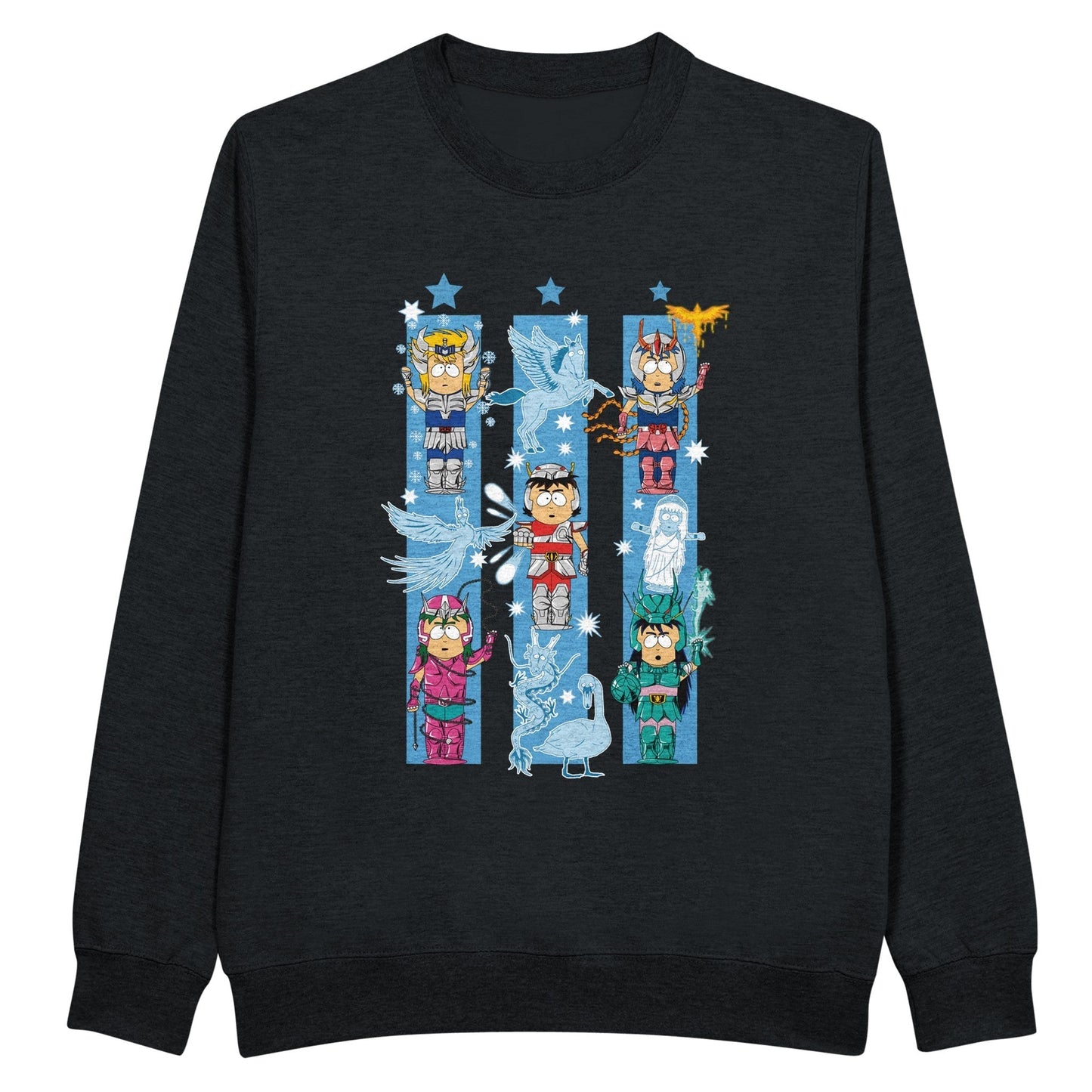 Knights of the Zodiac black sweatshirt