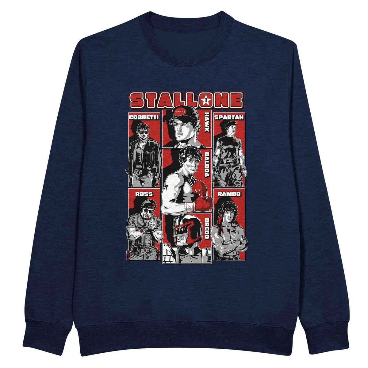 Stallone's compilation Premium Sweatshirt | UnrealGeeks