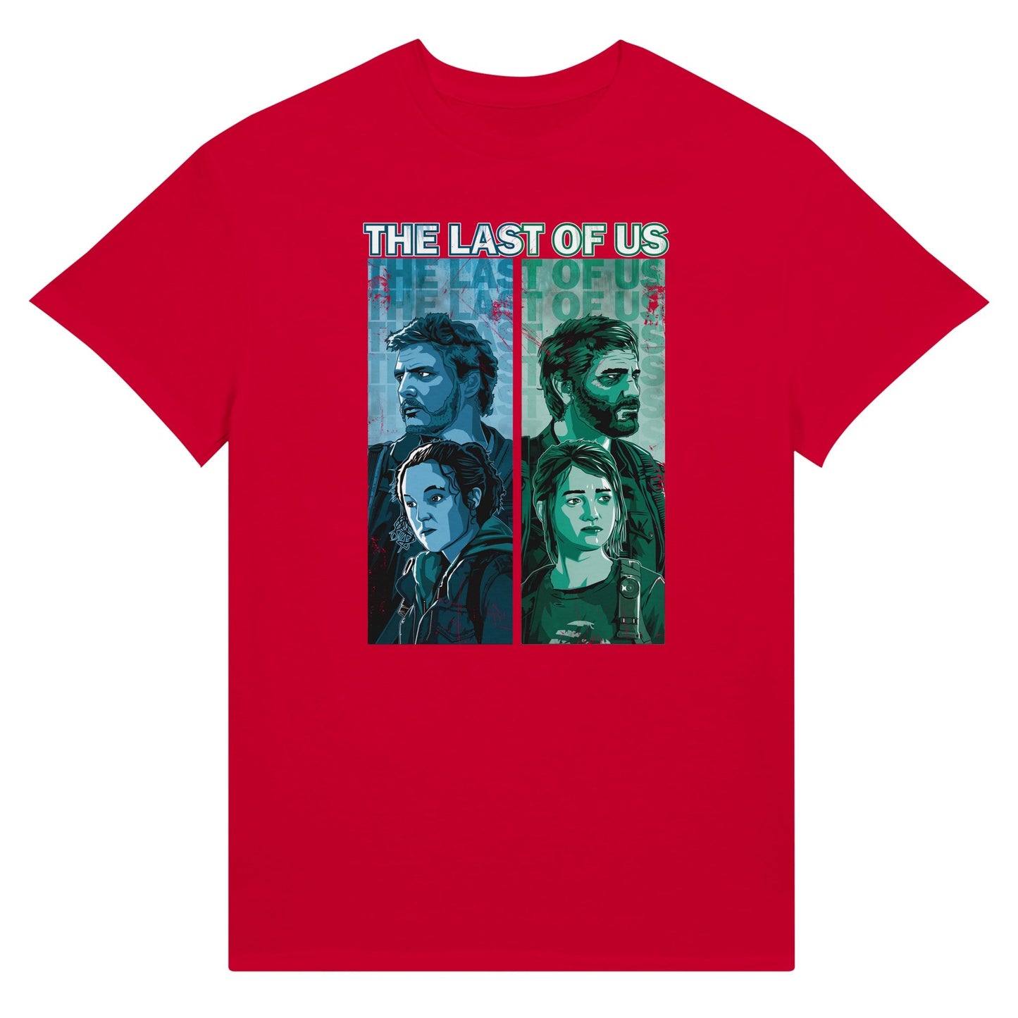 The last of us red t-shirt