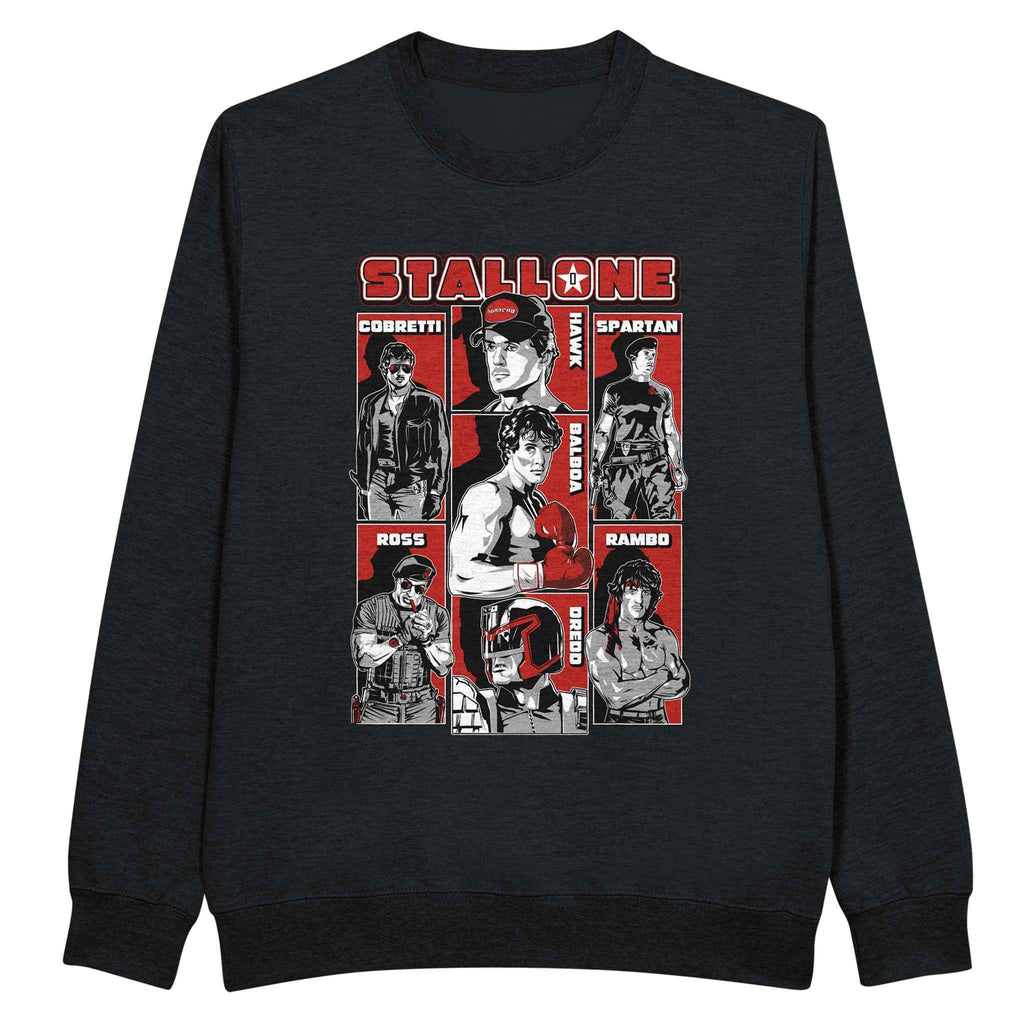 Stallone's compilation Premium Sweatshirt | UnrealGeeks