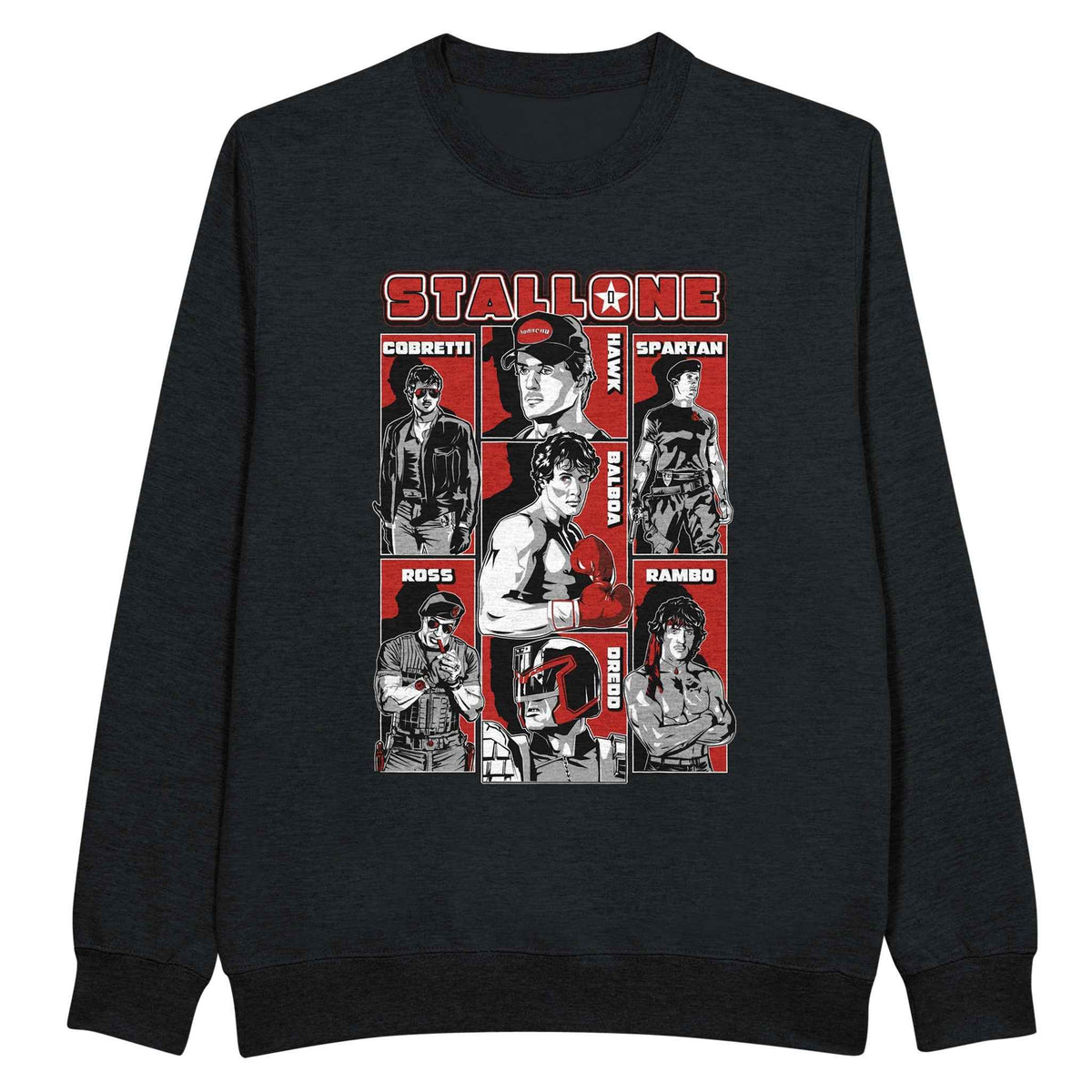 Stallone's compilation Premium Sweatshirt | UnrealGeeks