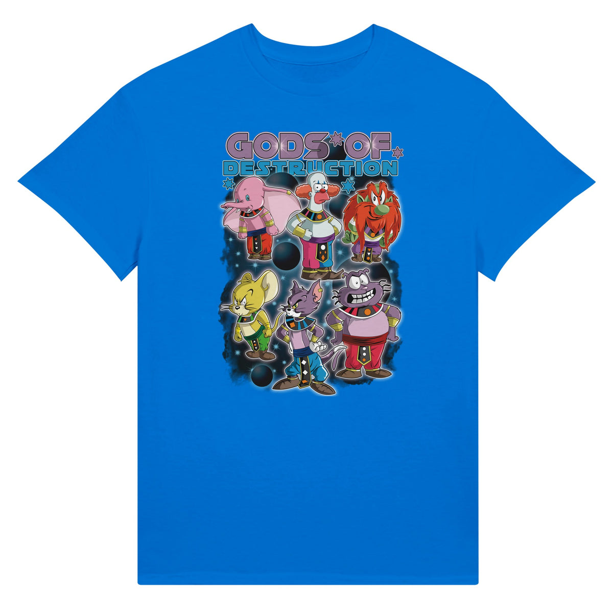 Blue God of Destruction Dragon Ball t-shirt