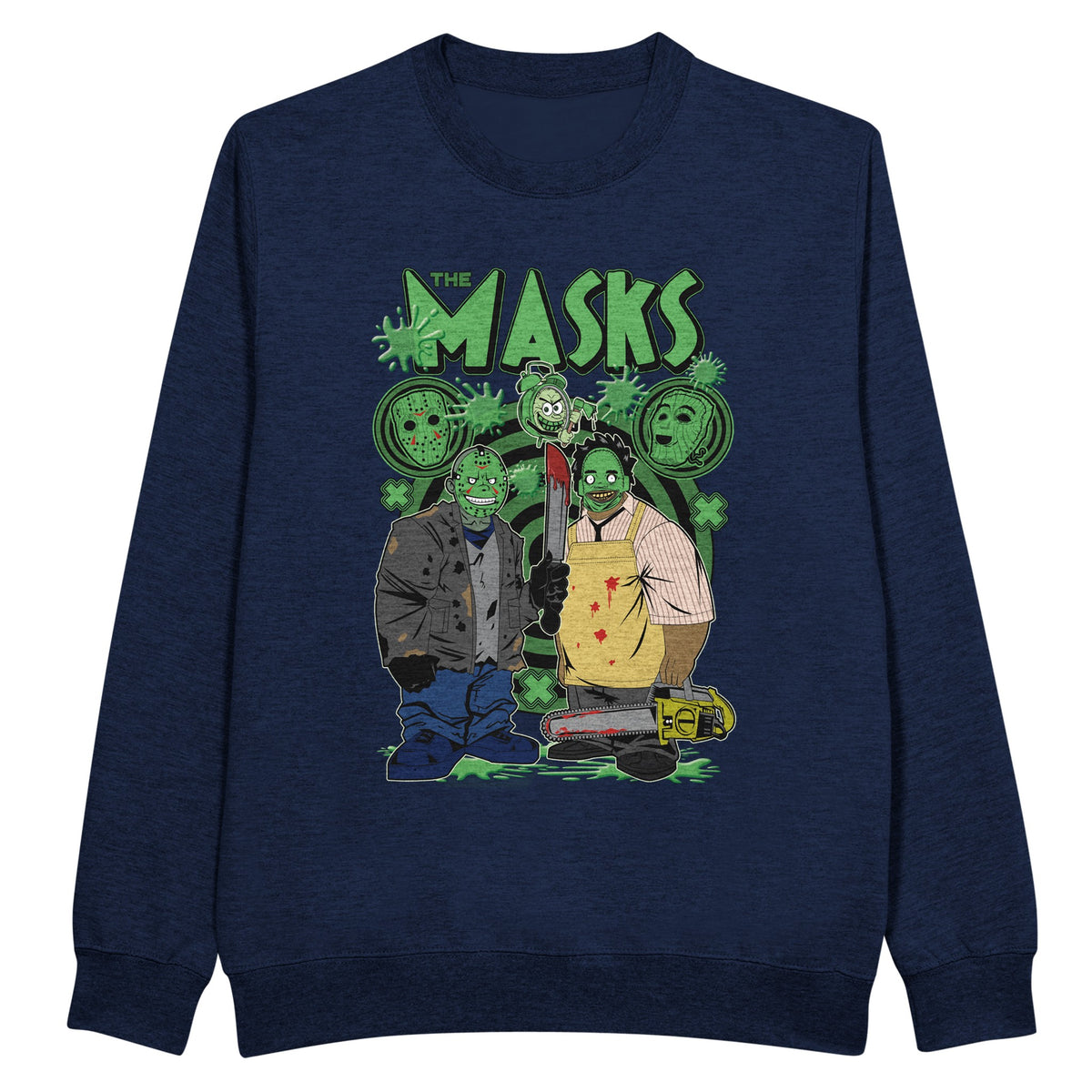 The Masks - Premium Sweatshirt | UnrealGeeks - UnrealGeeks
