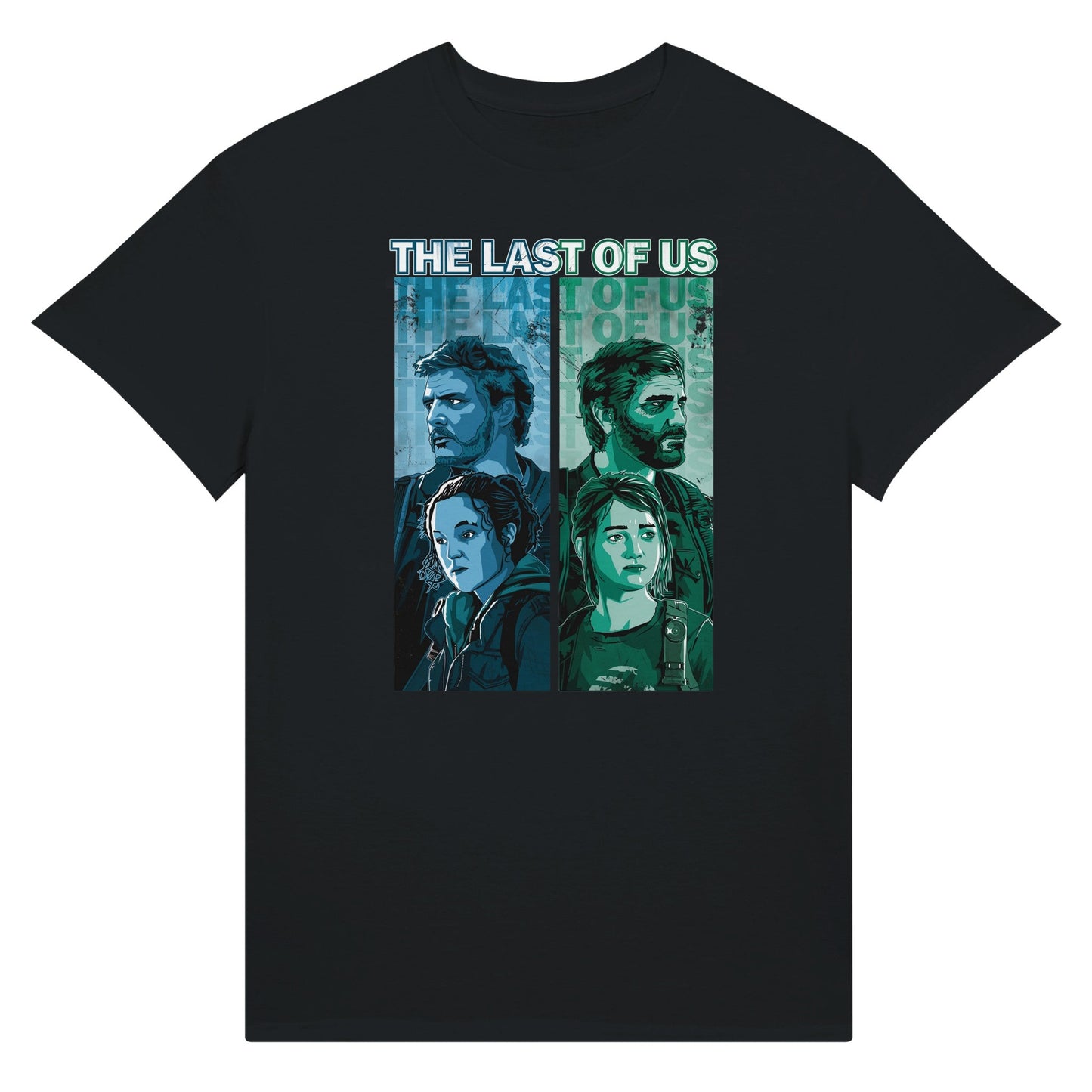 The last of us black t-shirt