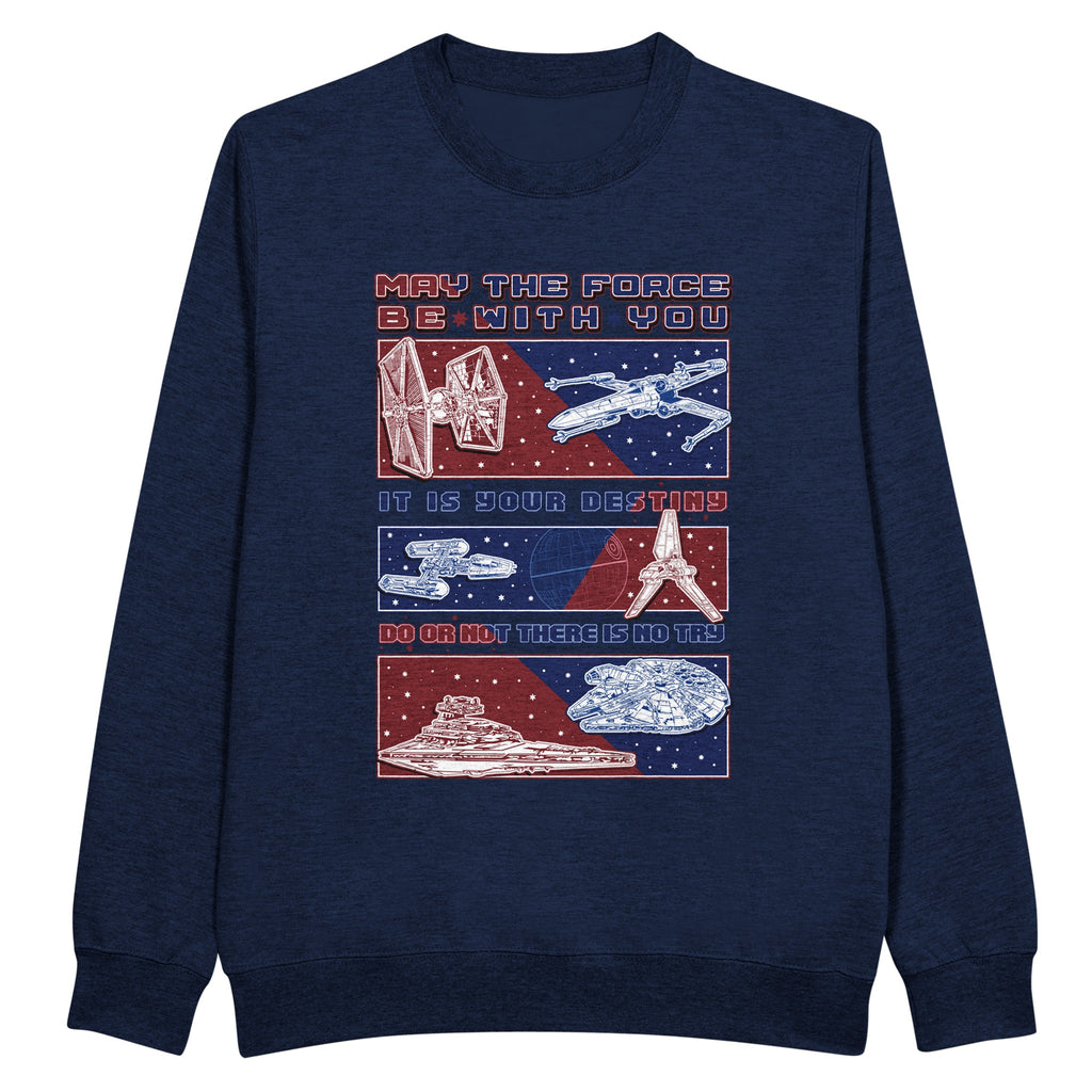 Star Wars (Spaceships) - Premium Sweatshirt | UnrealGeeks - UnrealGeeks