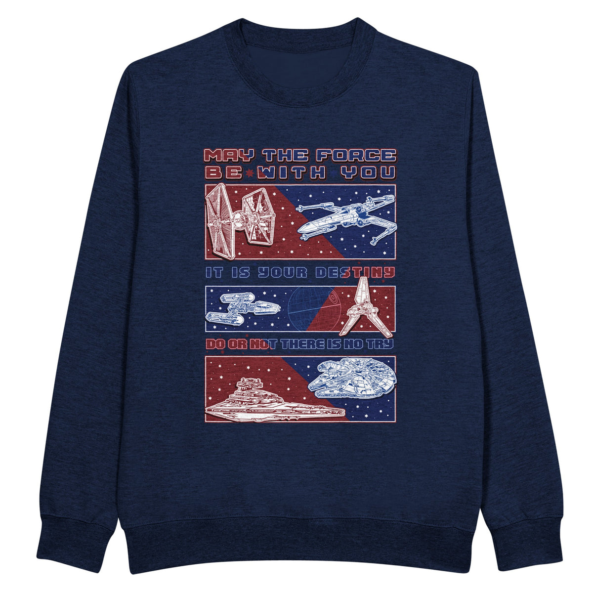 Star Wars (Spaceships) - Premium Sweatshirt | UnrealGeeks - UnrealGeeks