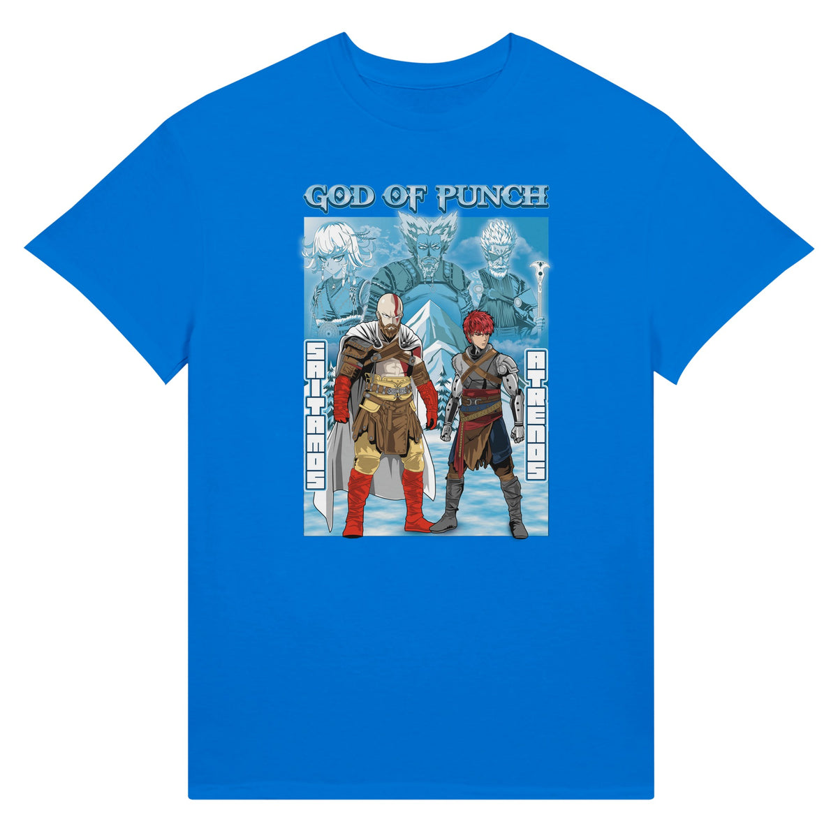 God of War Ragnarök (One-Punch Man) - Ultra Cotton T-shirt | UnrealGeeks - UnrealGeeks