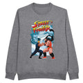 Street Fighter sweatshirt grey