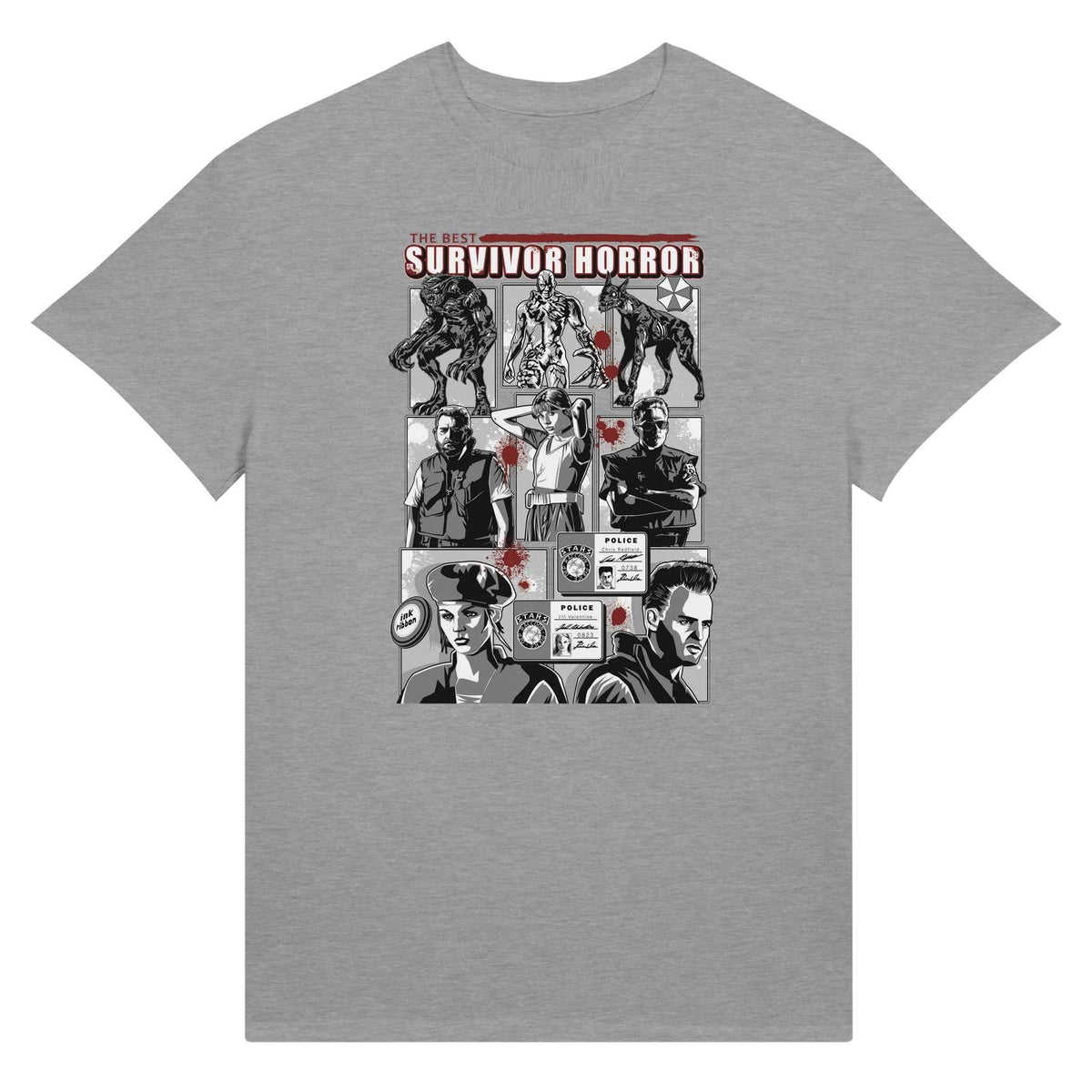Resident Evil 1 - Ultra Cotton Unisex T-shirt | UnrealGeeks