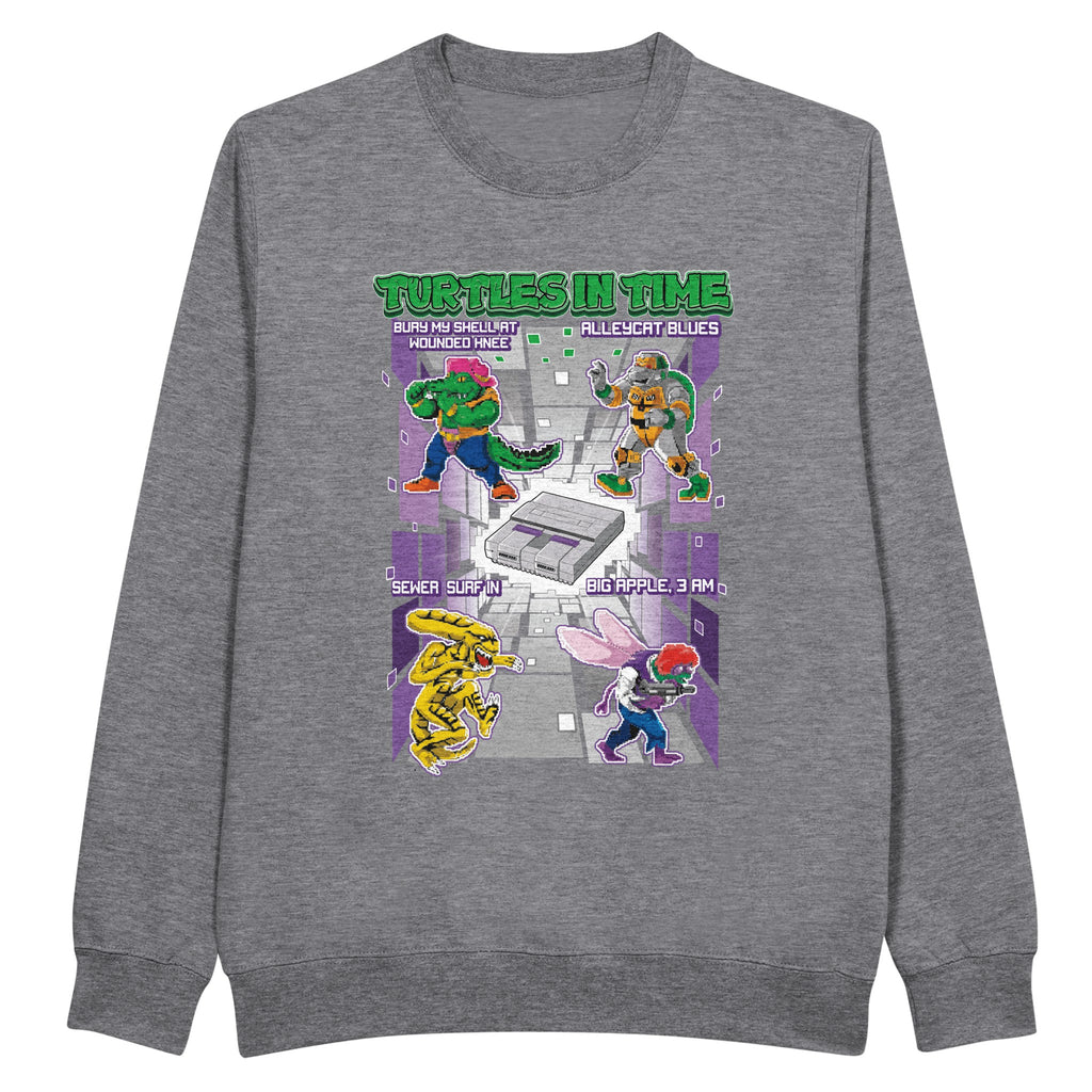 Teenage Mutant Ninja Turtles sweatshirt grey