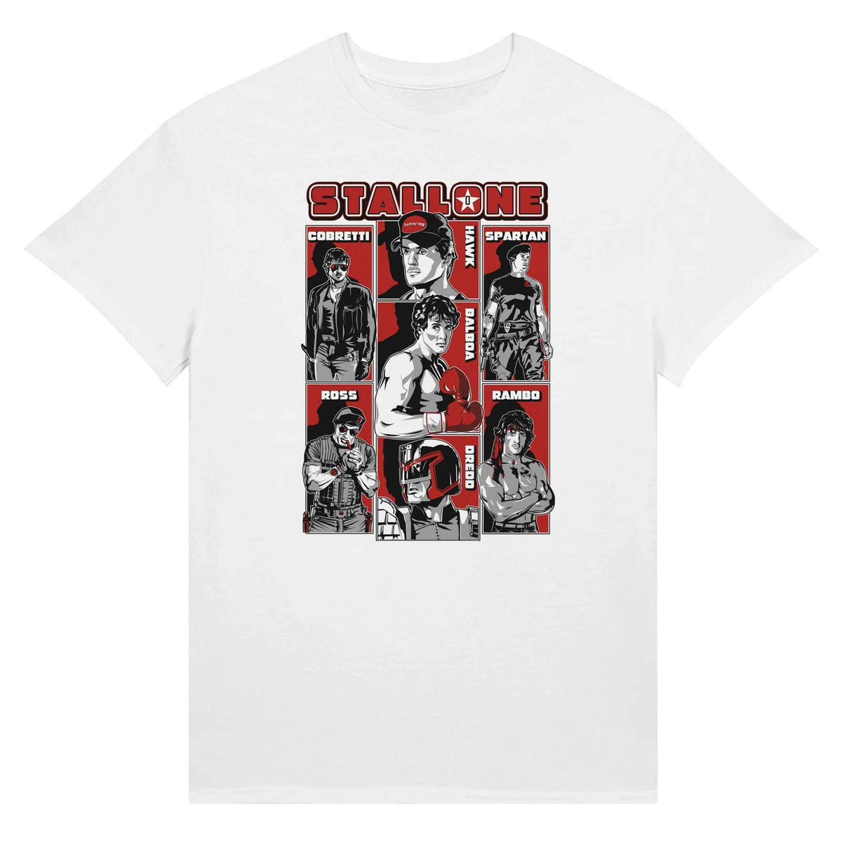 Stallone's compilation Ultra Cotton T-shirt | UnrealGeeks