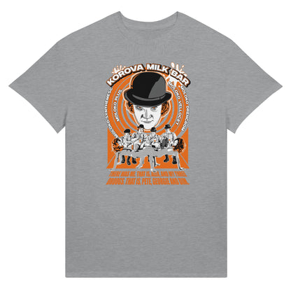 A clockwork orange grey t-shirt