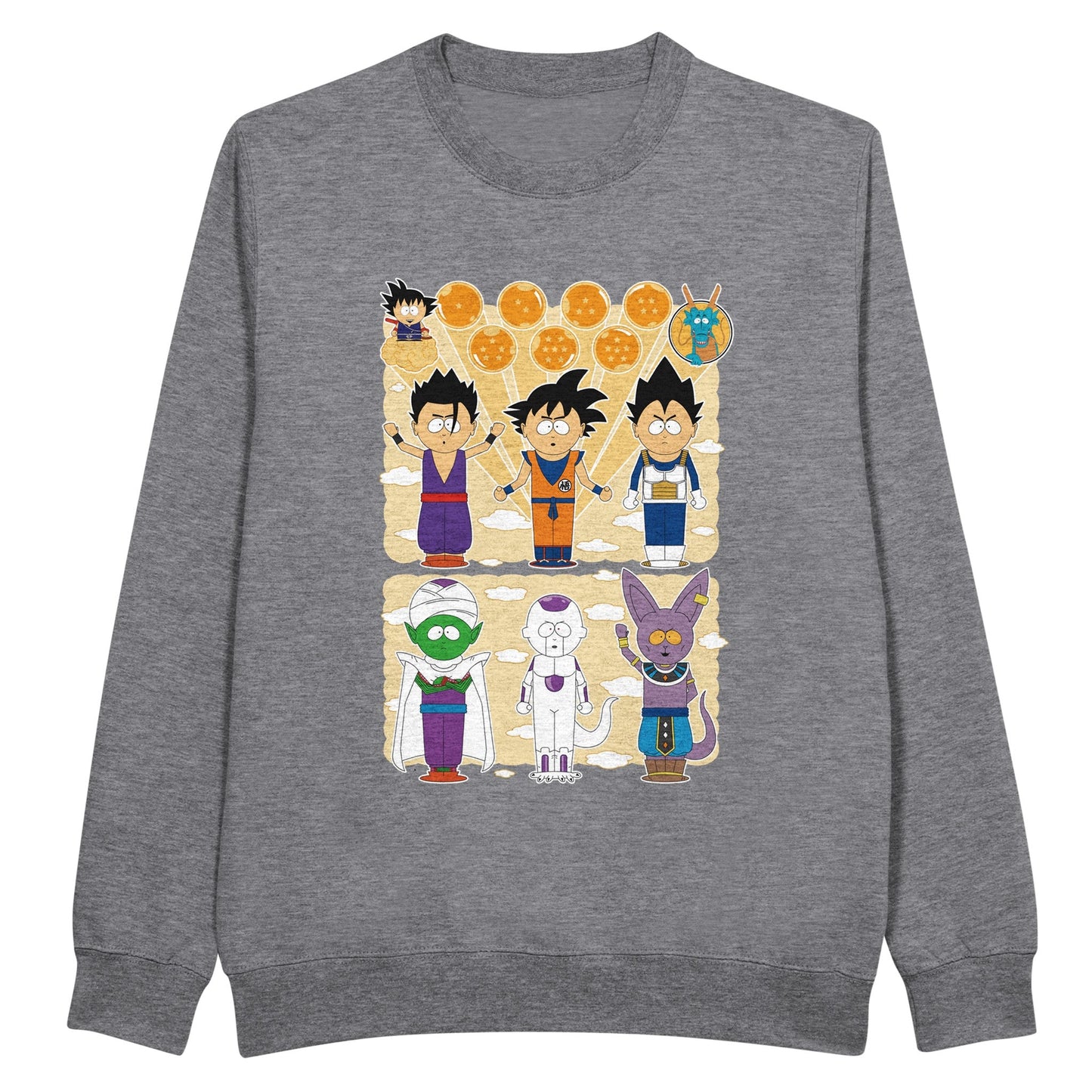 Dragon Ball grey sweatshirt