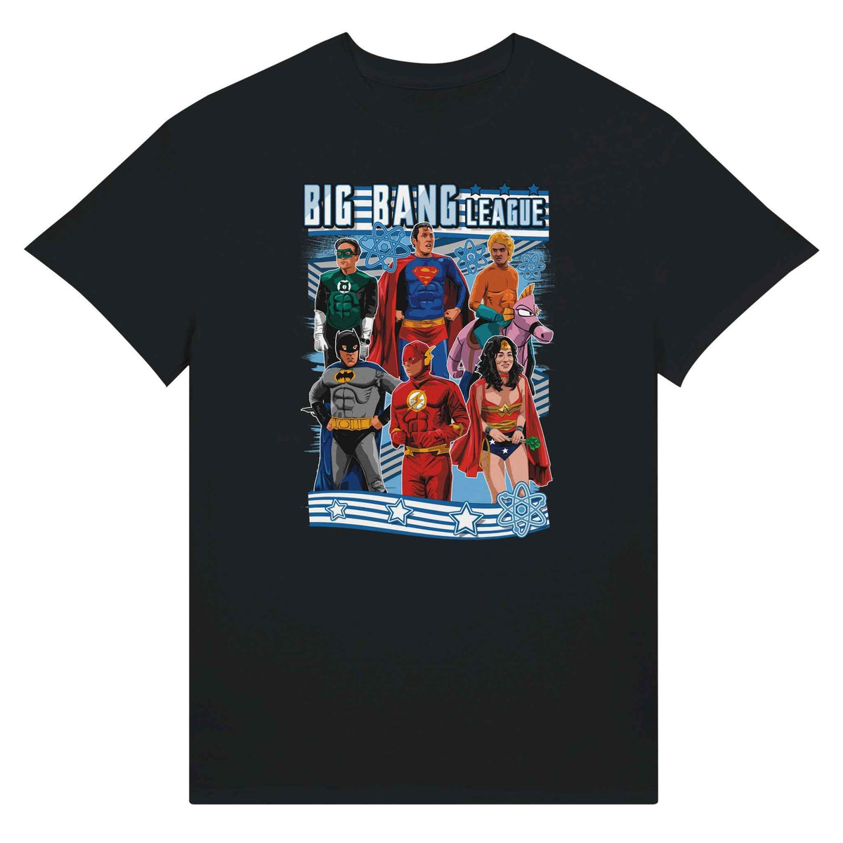 The Big Bang League of Justice - Ultra Cotton T-shirt | UnrealGeeks
