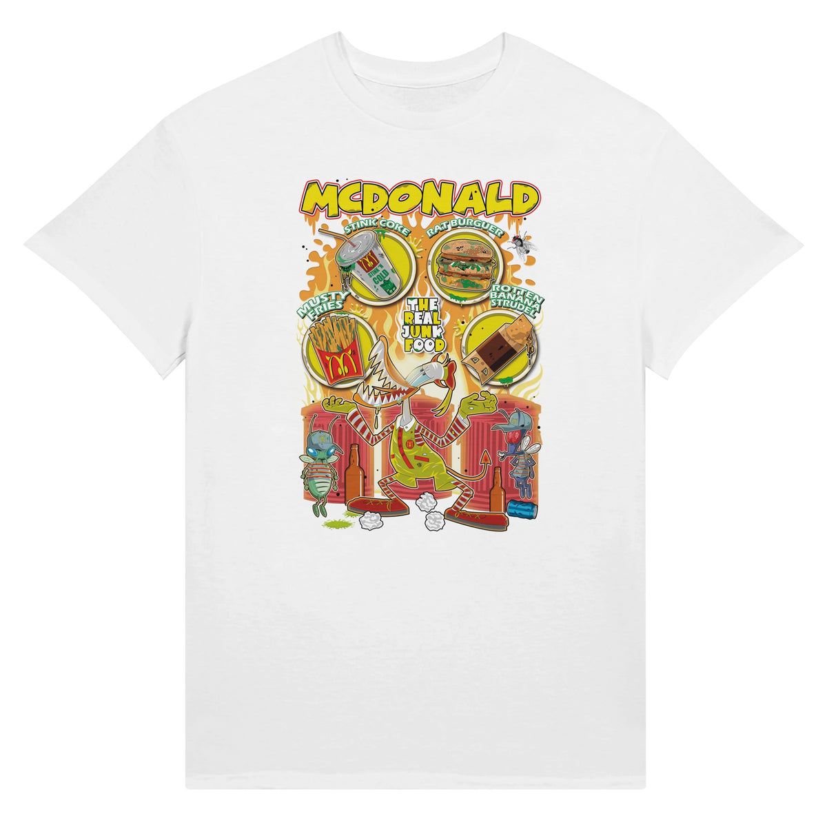 McDonalds trash version T-Shirt white