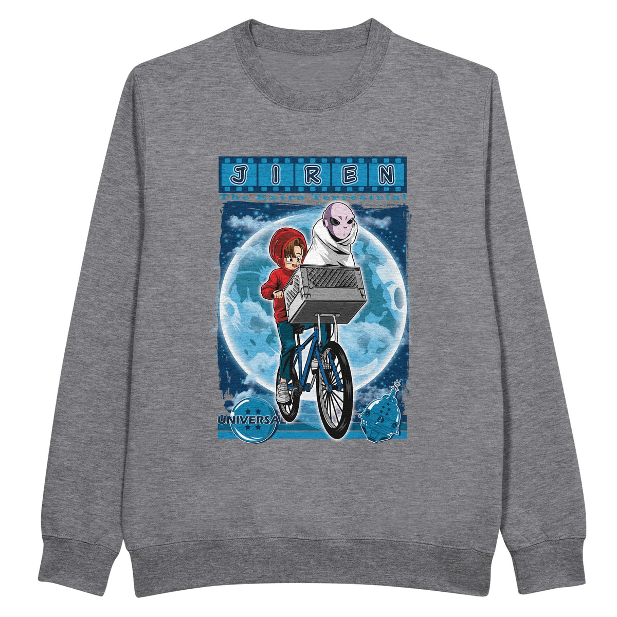 Jiren (Dragon Ball) E.T. - Premium Sweatshirt | UnrealGeeks - UnrealGeeks