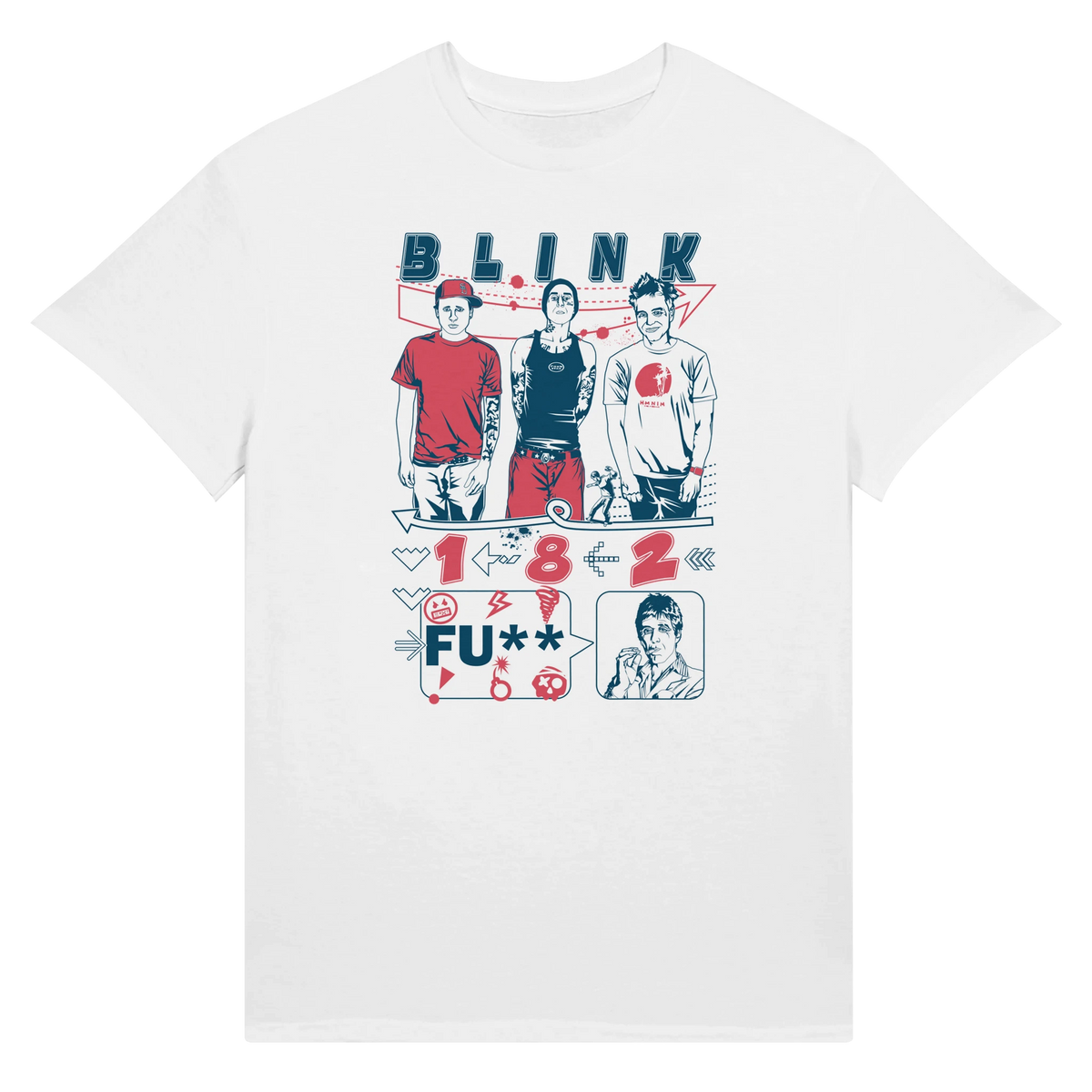 Blink182 Ultra Cotton Unisex T-shirt | UnrealGeeks - UnrealGeeks