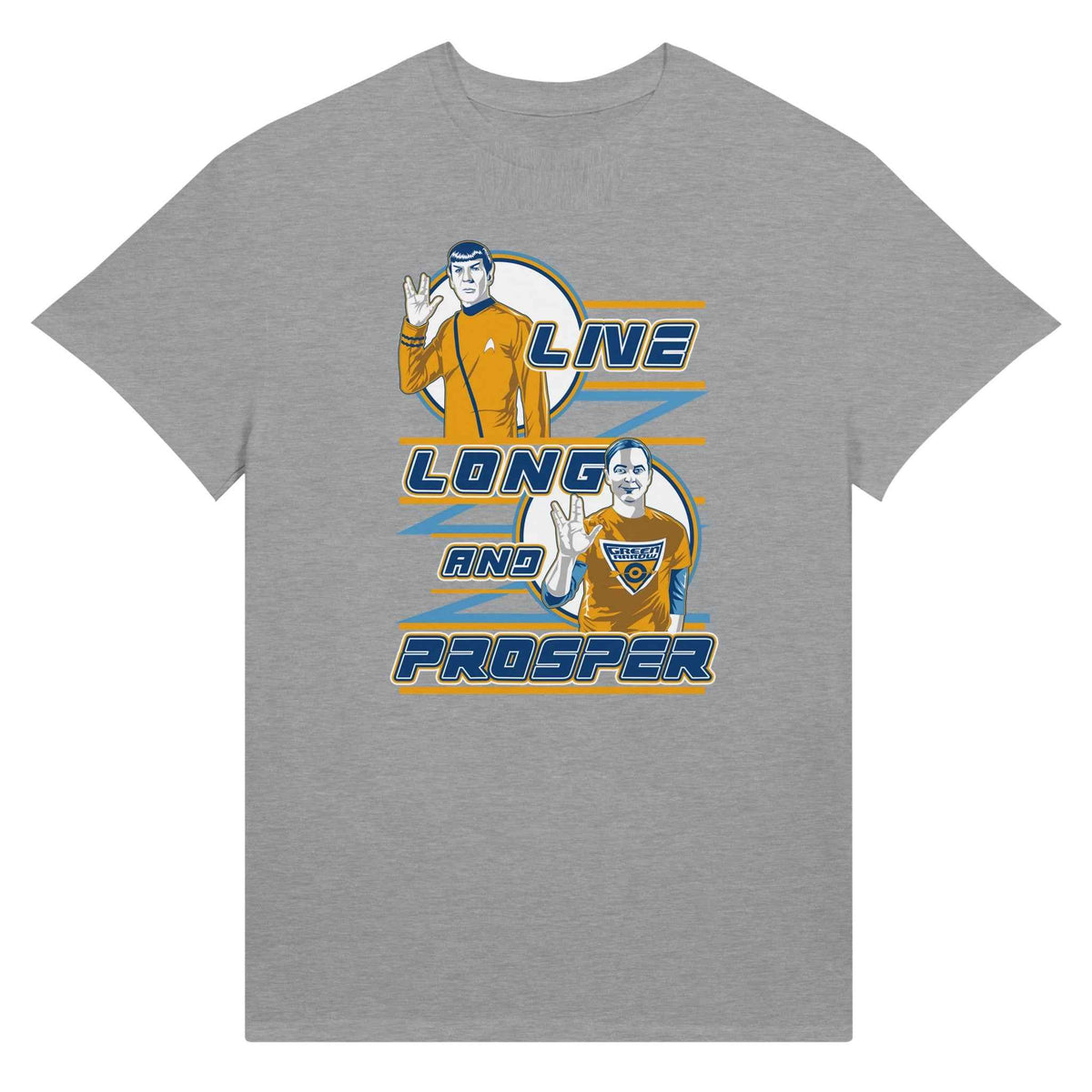 Spock and Sheldon Ultra Cotton T-shirt | UnrealGeeks