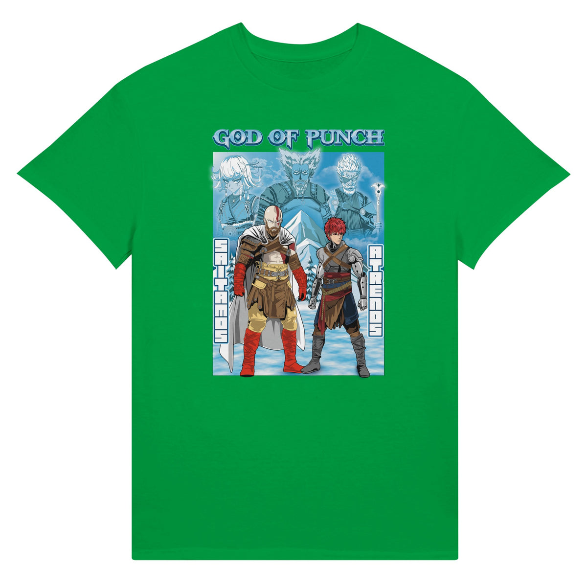 God of War Ragnarök (One-Punch Man) - Ultra Cotton T-shirt | UnrealGeeks - UnrealGeeks