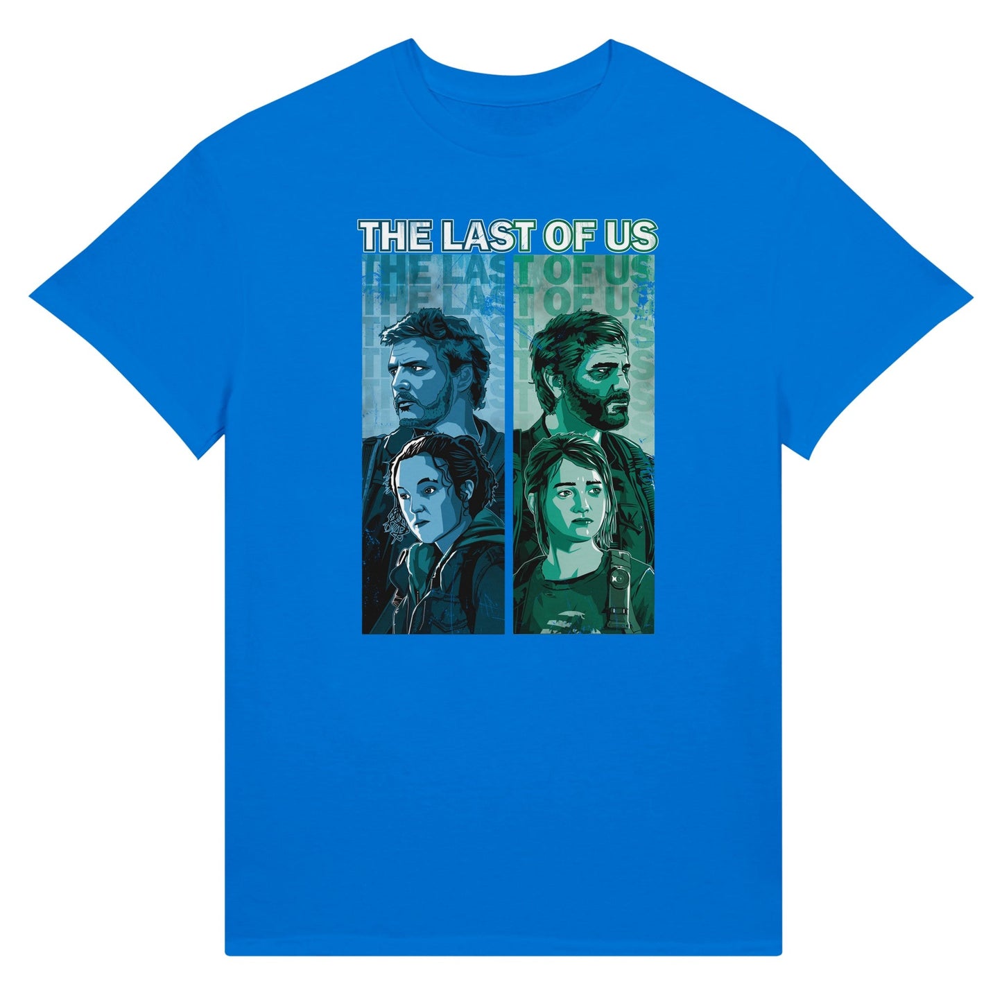 The last of us blue t-shirt