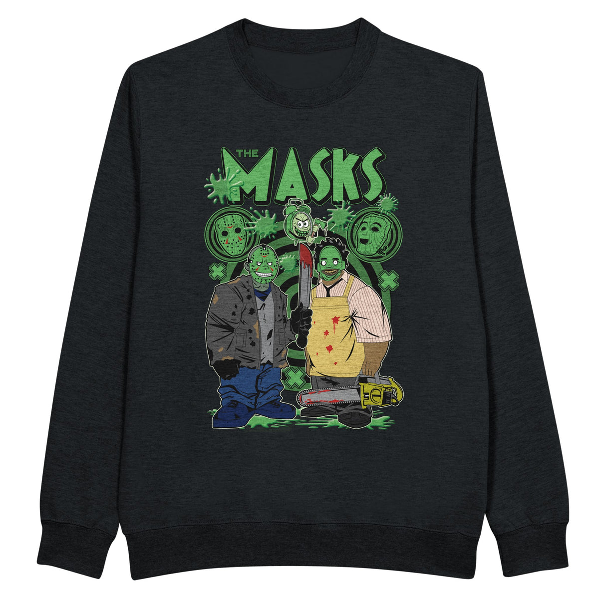 The Masks - Premium Sweatshirt | UnrealGeeks - UnrealGeeks