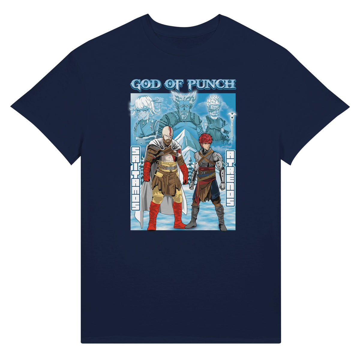 God of War Ragnarök (One-Punch Man) - Ultra Cotton T-shirt | UnrealGeeks - UnrealGeeks