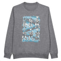 Silver Sweatshirt Ryu Street Fighter