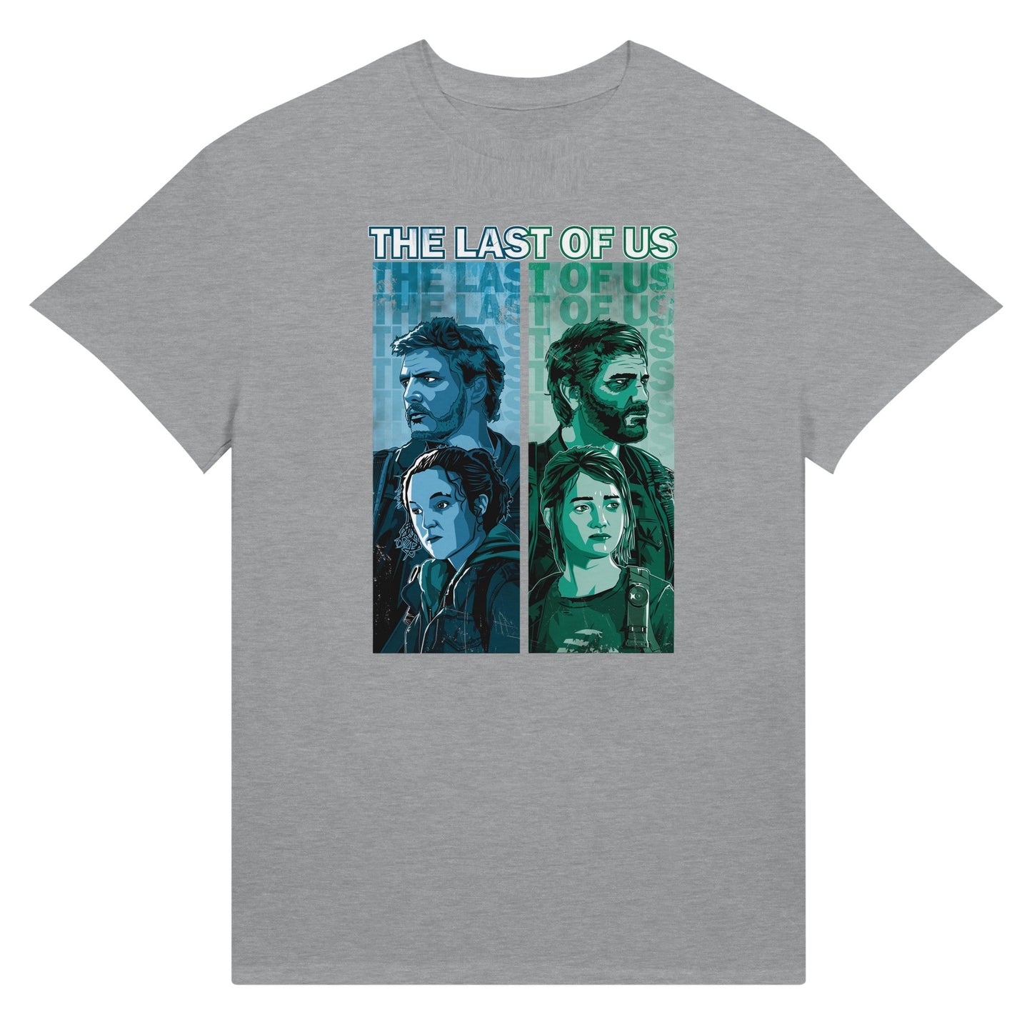 The last of us grey t-shirt