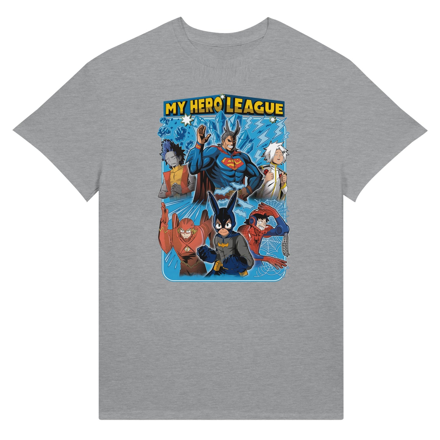 My Hero Academy Anime T-shirt grey